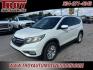 2015 White Diamond Pearl /Black Honda CR-V EX-L (5J6RM3H76FL) with an 2.4L I4 DOHC 16V i-VTEC engine, CVT transmission, located at 6812 Atlanta Hwy, Montgomery, AL, 36117, (334) 271-4045, 32.382118, -86.178673 - Photo#4