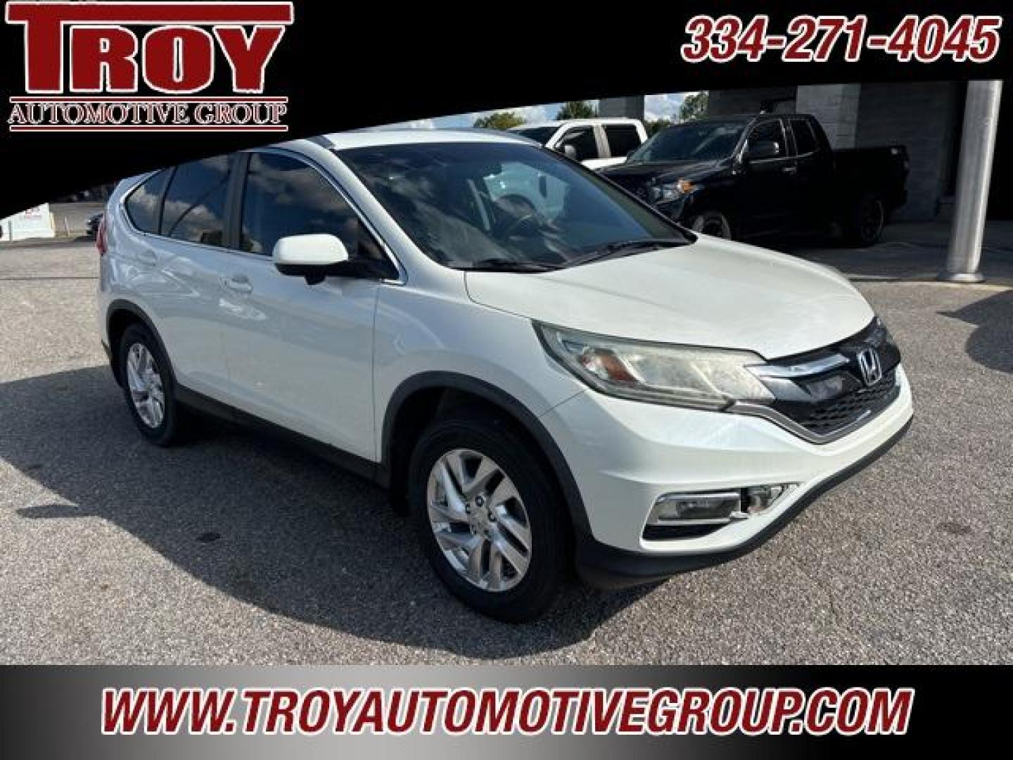 2015 White Diamond Pearl /Black Honda CR-V EX-L (5J6RM3H76FL) with an 2.4L I4 DOHC 16V i-VTEC engine, CVT transmission, located at 6812 Atlanta Hwy, Montgomery, AL, 36117, (334) 271-4045, 32.382118, -86.178673 - Photo#8