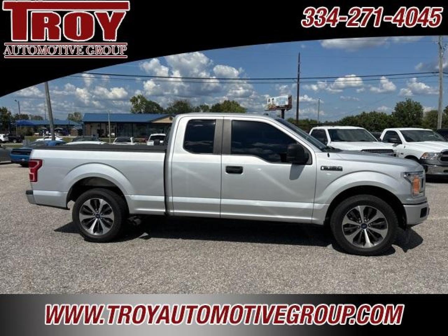 2019 Ingot Silver /Black Ford F-150 XL (1FTEX1CPXKK) with an 2.7L V6 EcoBoost engine, Automatic transmission, located at 6812 Atlanta Hwy, Montgomery, AL, 36117, (334) 271-4045, 32.382118, -86.178673 - Photo#1