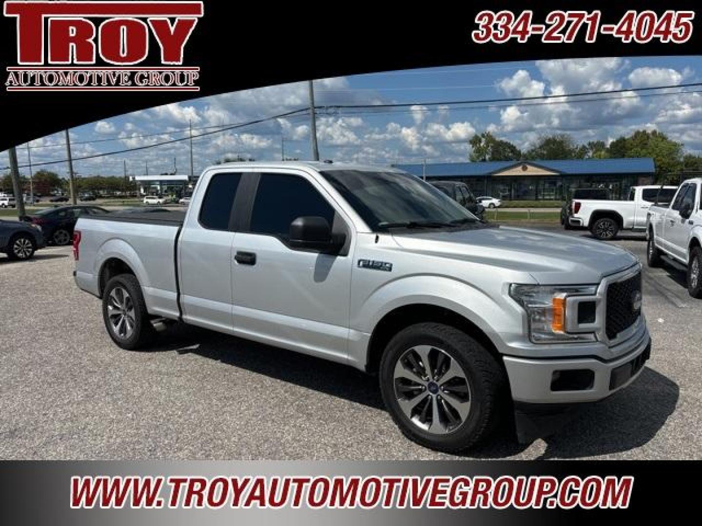 2019 Ingot Silver /Black Ford F-150 XL (1FTEX1CPXKK) with an 2.7L V6 EcoBoost engine, Automatic transmission, located at 6812 Atlanta Hwy, Montgomery, AL, 36117, (334) 271-4045, 32.382118, -86.178673 - Photo#2