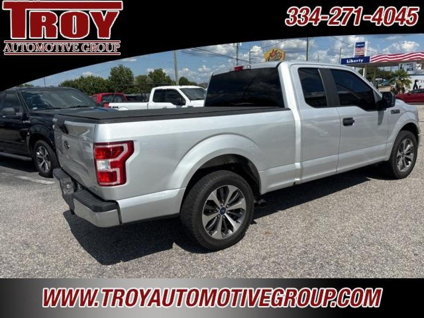 2019 Ingot Silver /Black Ford F-150 XL (1FTEX1CPXKK) with an 2.7L V6 EcoBoost engine, Automatic transmission, located at 6812 Atlanta Hwy, Montgomery, AL, 36117, (334) 271-4045, 32.382118, -86.178673 - Photo#4