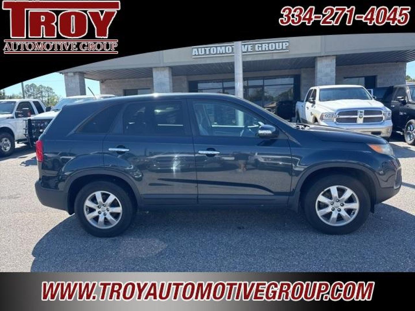 2013 Baltic Blue /Gray Kia Sorento LX (5XYKT4A19DG) with an 2.4L I4 MPI DOHC Dual CVVT engine, Automatic transmission, located at 6812 Atlanta Hwy, Montgomery, AL, 36117, (334) 271-4045, 32.382118, -86.178673 - Recent Arrival!<br>3rd Row Seat!!<br>Alloys!!<br><br>Baltic Blue 2013 Kia Sorento LX FWD 2.4L I4 MPI DOHC Dual CVVT 6-Speed Automatic with Sportmatic<br><br>Financing Available---Top Value for Trades.<br><br>21/30 City/Highway MPG<br><br><br>Awards:<br> * 2013 IIHS Top Safety Pick<br><br>Reviews:<b - Photo#8