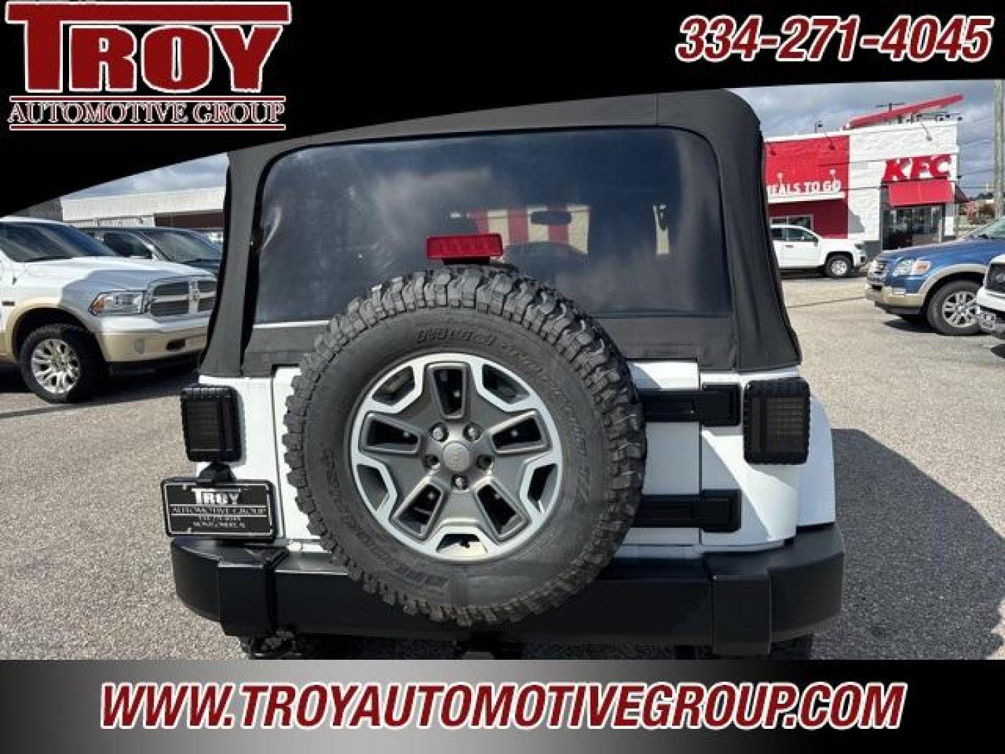 2017 Bright White Clearcoat /Dark Olive/Black Jeep Wrangler Unlimited Rubicon (1C4HJWFG5HL) with an 3.6L V6 24V VVT engine, Automatic transmission, located at 6812 Atlanta Hwy, Montgomery, AL, 36117, (334) 271-4045, 32.382118, -86.178673 - Photo#11