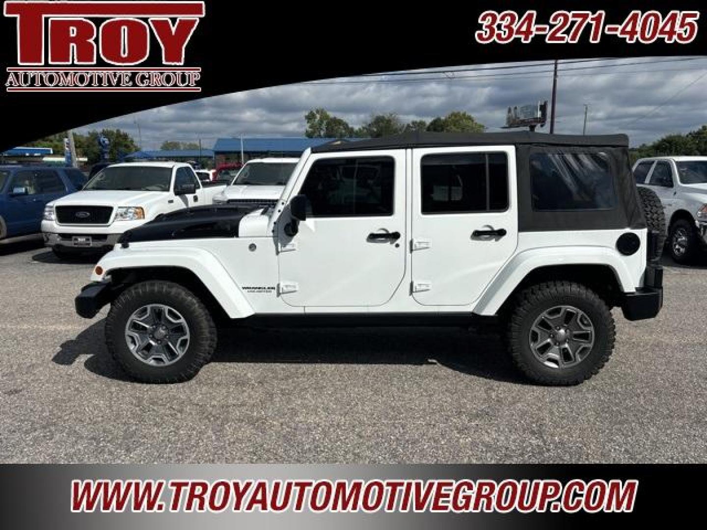 2017 Bright White Clearcoat /Dark Olive/Black Jeep Wrangler Unlimited Rubicon (1C4HJWFG5HL) with an 3.6L V6 24V VVT engine, Automatic transmission, located at 6812 Atlanta Hwy, Montgomery, AL, 36117, (334) 271-4045, 32.382118, -86.178673 - Only 59k!!<br>Saddle Leather Interior!!<br>Heated Seats!!<br>Tow Package!!<br>Alpine Premium Sound!!<br> - Photo#15