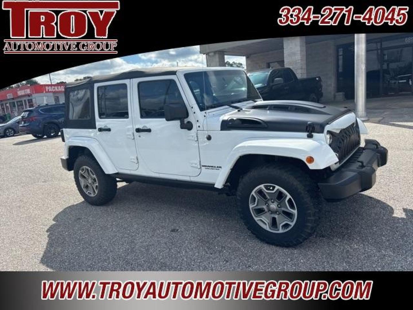 2017 Bright White Clearcoat /Dark Olive/Black Jeep Wrangler Unlimited Rubicon (1C4HJWFG5HL) with an 3.6L V6 24V VVT engine, Automatic transmission, located at 6812 Atlanta Hwy, Montgomery, AL, 36117, (334) 271-4045, 32.382118, -86.178673 - Only 59k!!<br>Saddle Leather Interior!!<br>Heated Seats!!<br>Tow Package!!<br>Alpine Premium Sound!!<br> - Photo#6