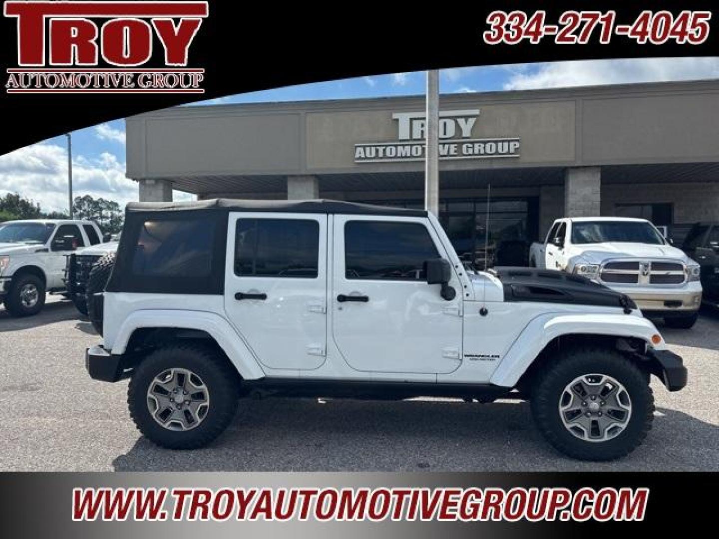 2017 Bright White Clearcoat /Dark Olive/Black Jeep Wrangler Unlimited Rubicon (1C4HJWFG5HL) with an 3.6L V6 24V VVT engine, Automatic transmission, located at 6812 Atlanta Hwy, Montgomery, AL, 36117, (334) 271-4045, 32.382118, -86.178673 - Only 59k!!<br>Saddle Leather Interior!!<br>Heated Seats!!<br>Tow Package!!<br>Alpine Premium Sound!!<br> - Photo#8