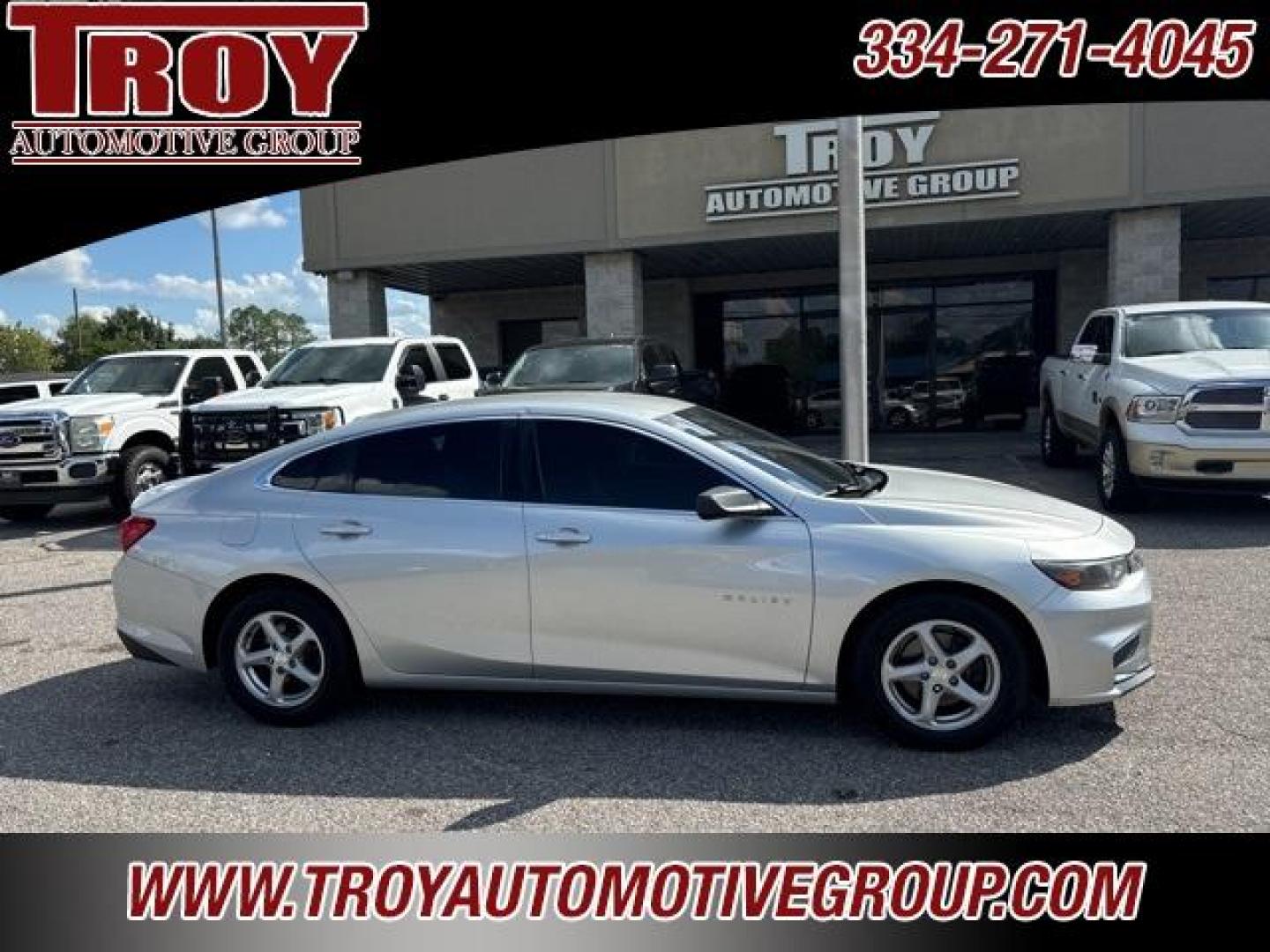 2017 Silver Ice Metallic /Jet Black Chevrolet Malibu LS (1G1ZB5ST8HF) with an 1.5L DOHC engine, Automatic transmission, located at 6812 Atlanta Hwy, Montgomery, AL, 36117, (334) 271-4045, 32.382118, -86.178673 - Photo#9