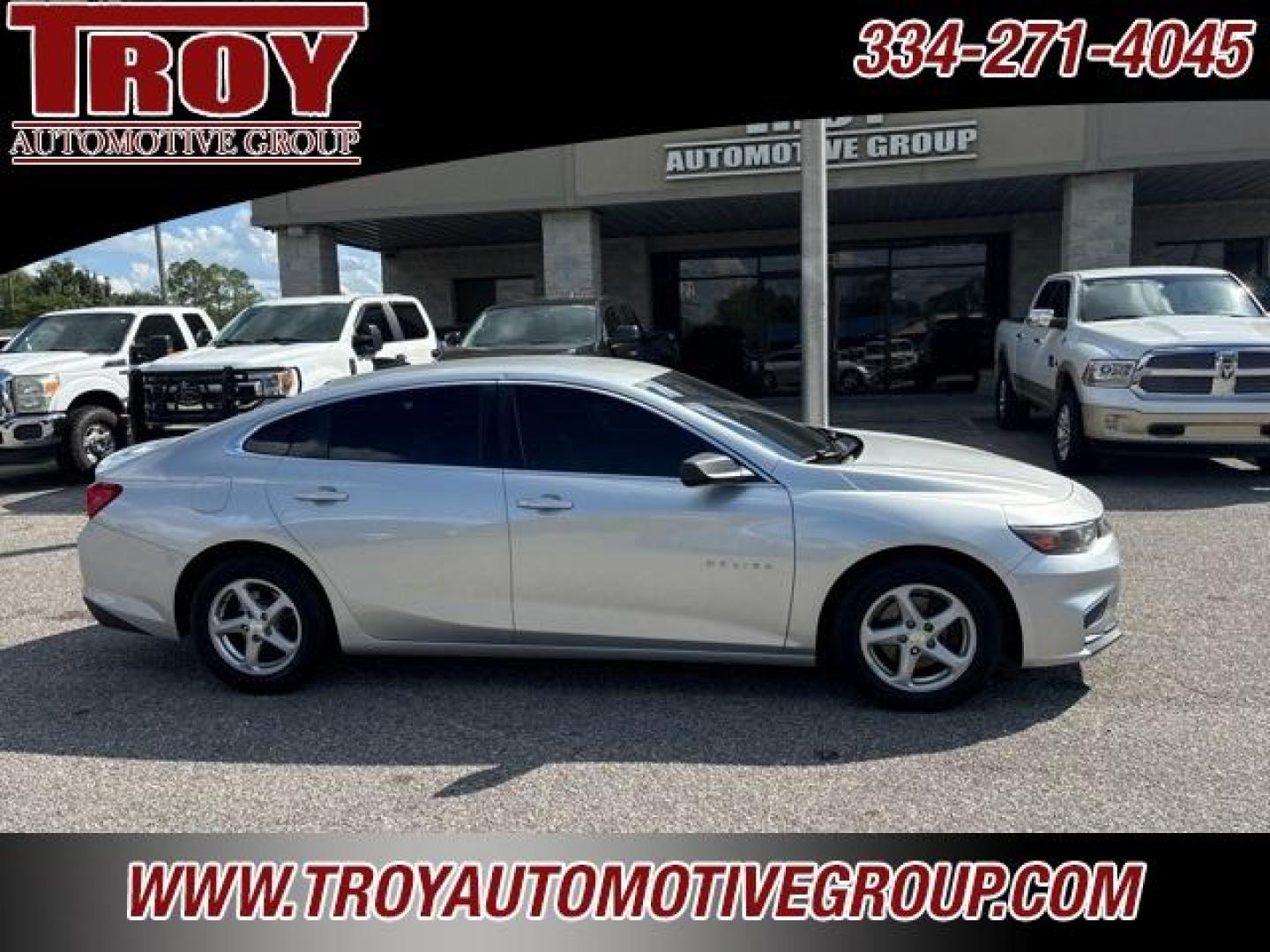 2017 Silver Ice Metallic /Jet Black Chevrolet Malibu LS (1G1ZB5ST8HF) with an 1.5L DOHC engine, Automatic transmission, located at 6812 Atlanta Hwy, Montgomery, AL, 36117, (334) 271-4045, 32.382118, -86.178673 - Photo#10