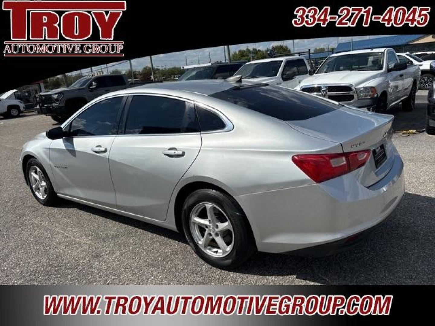 2017 Silver Ice Metallic /Jet Black Chevrolet Malibu LS (1G1ZB5ST8HF) with an 1.5L DOHC engine, Automatic transmission, located at 6812 Atlanta Hwy, Montgomery, AL, 36117, (334) 271-4045, 32.382118, -86.178673 - Photo#14