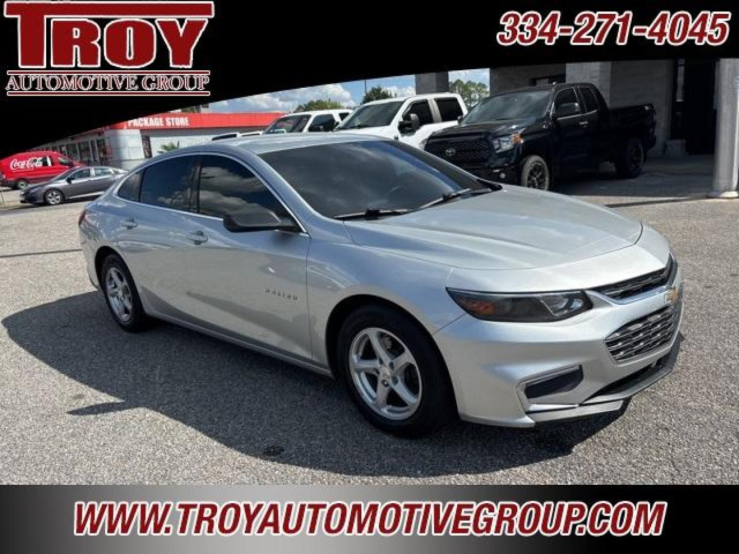 2017 Silver Ice Metallic /Jet Black Chevrolet Malibu LS (1G1ZB5ST8HF) with an 1.5L DOHC engine, Automatic transmission, located at 6812 Atlanta Hwy, Montgomery, AL, 36117, (334) 271-4045, 32.382118, -86.178673 - Photo#7