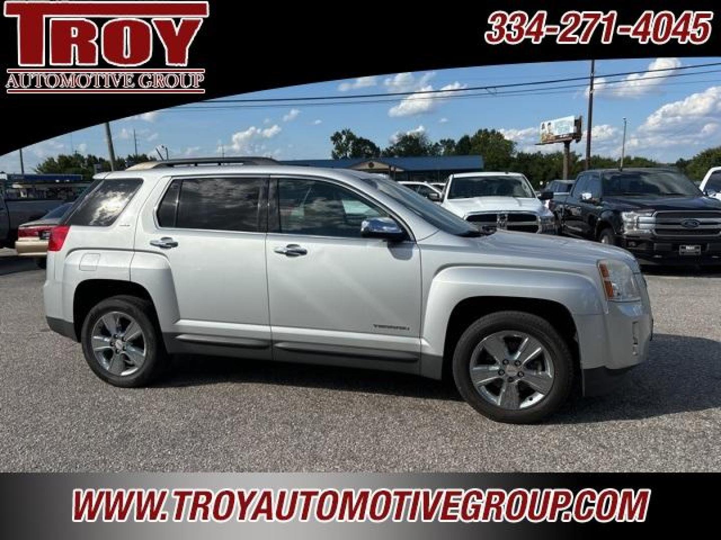 2015 Quicksilver Metallic /Jet Black GMC Terrain SLT-1 (2GKALSEKXF6) with an 2.4L 4-Cylinder SIDI DOHC VVT engine, Automatic transmission, located at 6812 Atlanta Hwy, Montgomery, AL, 36117, (334) 271-4045, 32.382118, -86.178673 - Photo#2