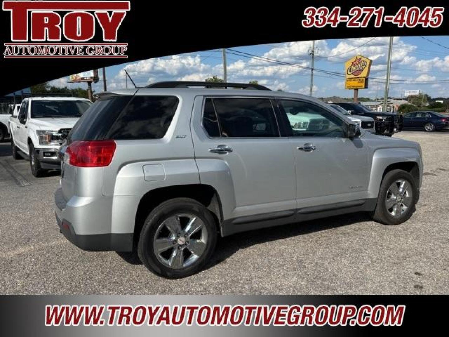 2015 Quicksilver Metallic /Jet Black GMC Terrain SLT-1 (2GKALSEKXF6) with an 2.4L 4-Cylinder SIDI DOHC VVT engine, Automatic transmission, located at 6812 Atlanta Hwy, Montgomery, AL, 36117, (334) 271-4045, 32.382118, -86.178673 - Power Sunroof!!<br>Tow Package!!<br>Remote Start!!<br>Navigation!! - Photo#3