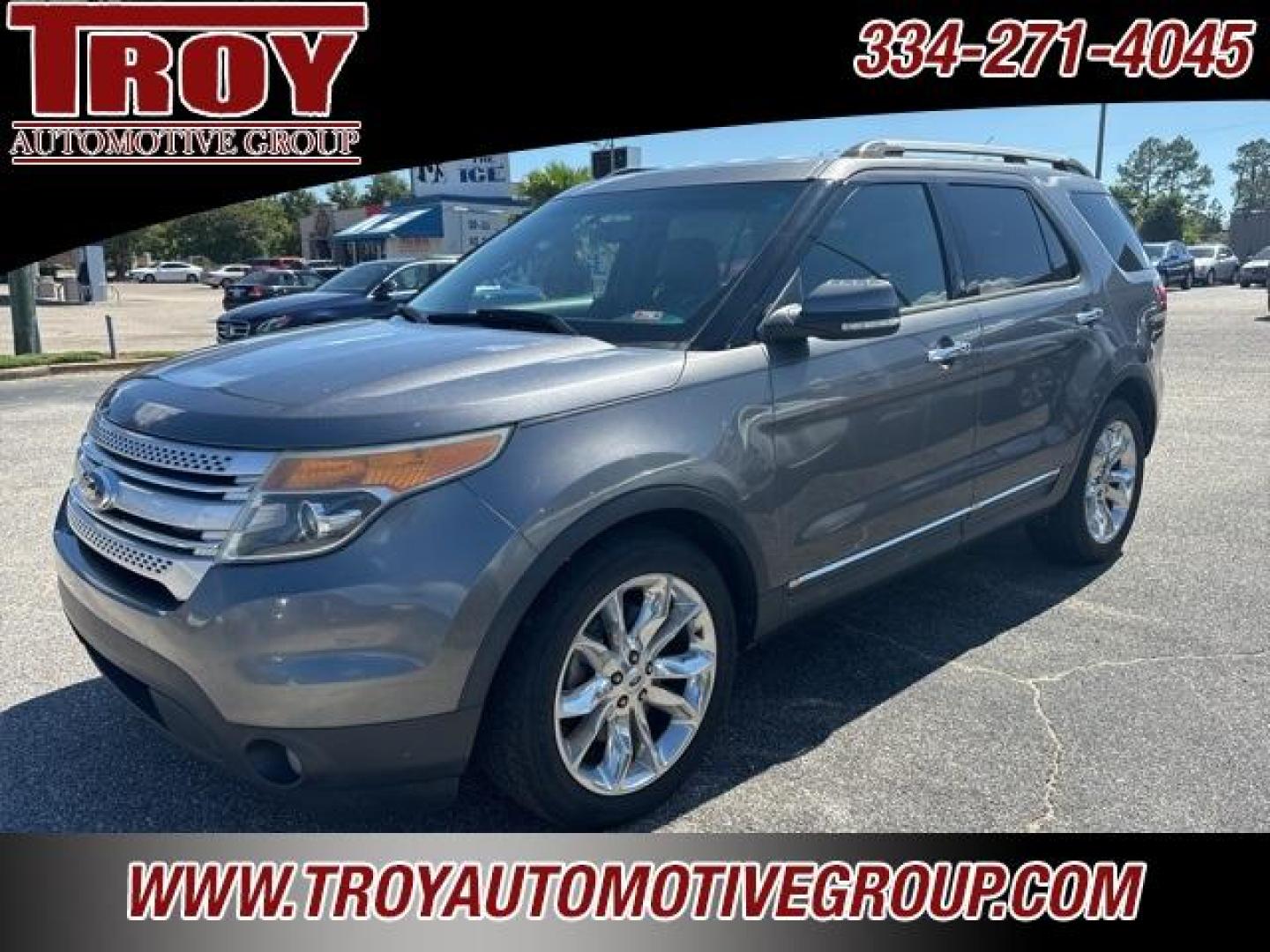 2013 Sterling Gray Metallic /Charcoal Black Ford Explorer XLT (1FM5K7D88DG) with an 3.5L 6-Cylinder SMPI DOHC engine, Automatic transmission, located at 6812 Atlanta Hwy, Montgomery, AL, 36117, (334) 271-4045, 32.382118, -86.178673 - Leather Interior!!<br>3rd seat!<br>20 Premium Alloy Wheels!!<br>2-Keys!!<br>Navigation!! - Photo#9