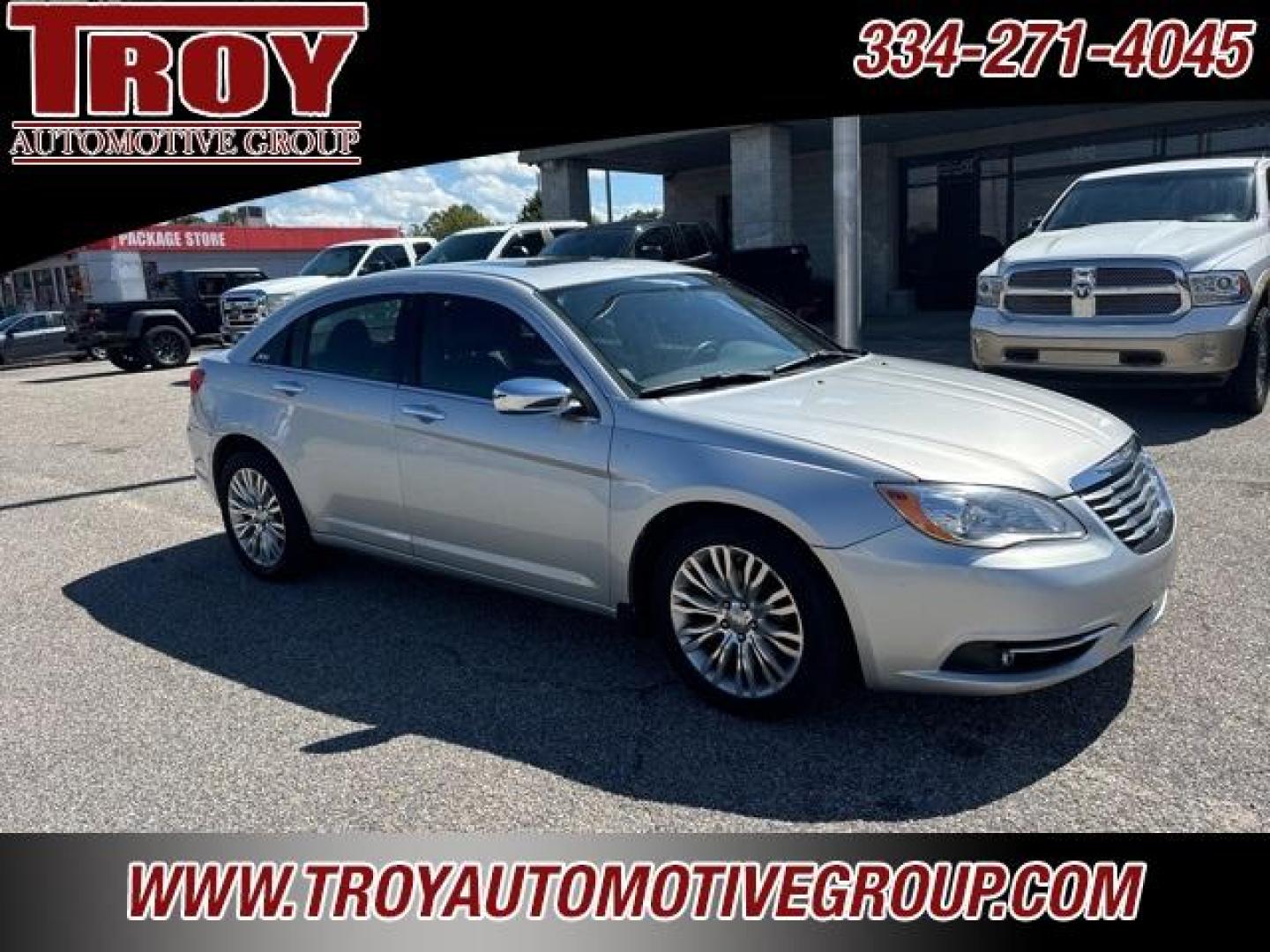 2012 Bright Silver Metallic Clearcoat /Black Chrysler 200 Limited (1C3CCBCG0CN) with an 3.6L V6 Flex Fuel 24V VVT engine, Automatic transmission, located at 6812 Atlanta Hwy, Montgomery, AL, 36117, (334) 271-4045, 32.382118, -86.178673 - Power Sunroof!!<br>Heated Seats!!<br>Boston Acoustic Premium Audio!!<br>Remote Entry!! - Photo#6