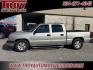 2005 Silver Birch Metallic /Medium Gray Chevrolet Silverado 1500 LT (2GCEC13T151) with an Vortec 5.3L V8 SFI engine, Automatic transmission, located at 6812 Atlanta Hwy, Montgomery, AL, 36117, (334) 271-4045, 32.382118, -86.178673 - Heated Leather Seats!!<br>Bose Premium Sound!!<br>Tow Package!!<br>Runs great couple small dents and paint fading on hood. - Photo#1