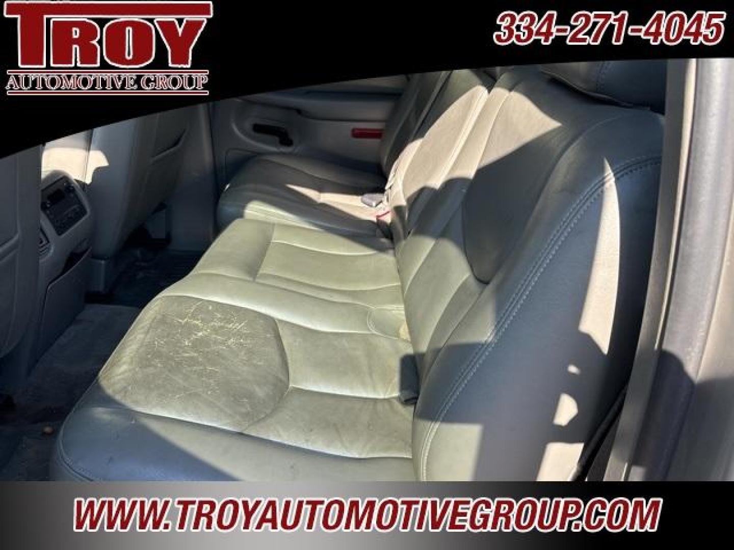 2005 Silver Birch Metallic /Medium Gray Chevrolet Silverado 1500 LT (2GCEC13T151) with an Vortec 5.3L V8 SFI engine, Automatic transmission, located at 6812 Atlanta Hwy, Montgomery, AL, 36117, (334) 271-4045, 32.382118, -86.178673 - Heated Leather Seats!!<br>Bose Premium Sound!!<br>Tow Package!!<br>Runs great couple small dents and paint fading on hood. - Photo#19