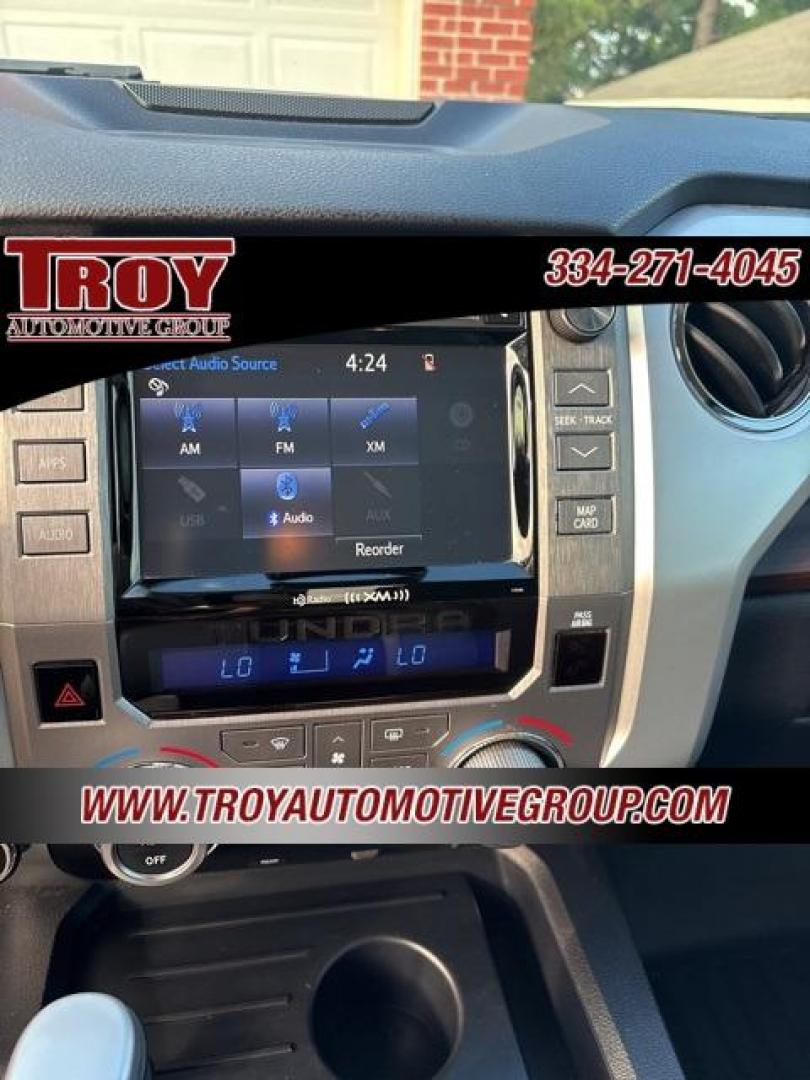 2019 Super White /Graphite Toyota Tundra Limited (5TFHY5F15KX) with an i-Force 5.7L V8 DOHC 32V LEV engine, Automatic transmission, located at 6812 Atlanta Hwy, Montgomery, AL, 36117, (334) 271-4045, 32.382118, -86.178673 - Photo#36