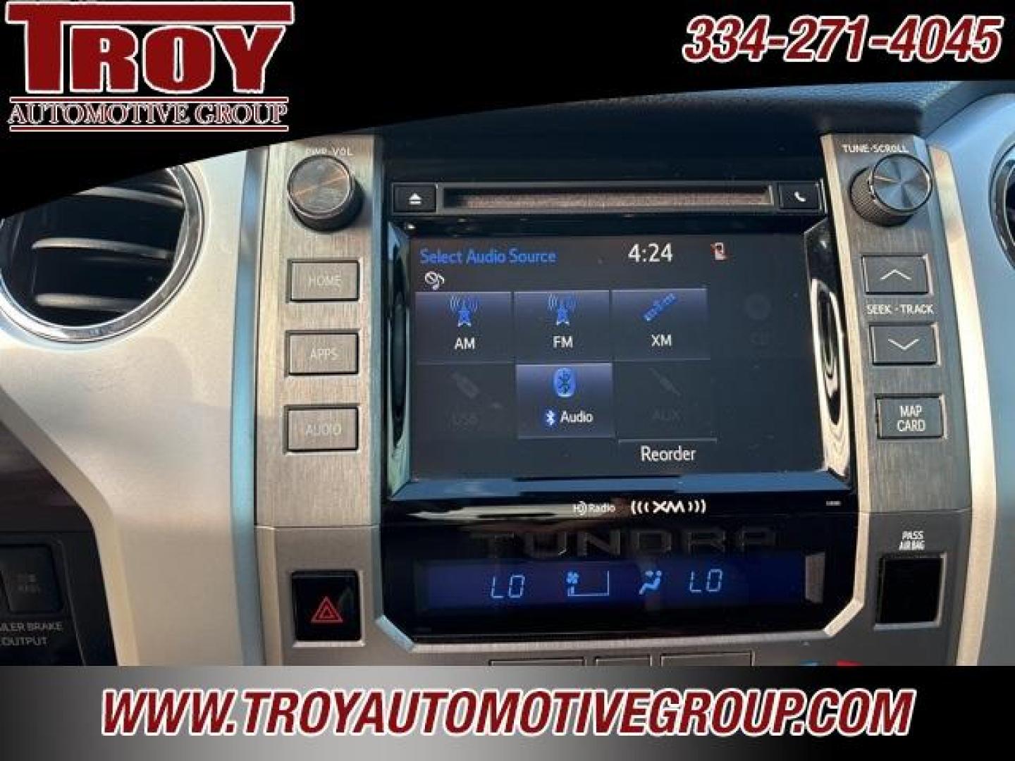 2019 Super White /Graphite Toyota Tundra Limited (5TFHY5F15KX) with an i-Force 5.7L V8 DOHC 32V LEV engine, Automatic transmission, located at 6812 Atlanta Hwy, Montgomery, AL, 36117, (334) 271-4045, 32.382118, -86.178673 - Priced below KBB Fair Purchase Price!<br><br>Super White 2019 Toyota Tundra Limited 4WD CrewMax i-Force 5.7L V8 DOHC 32V LEV 6-Speed Automatic Electronic<br><br>Financing Available---Top Value for Trades.<br><br><br>Awards:<br> * 2019 KBB.com Brand Image Awards * 2019 KBB.com Best Resale Value Aw - Photo#44