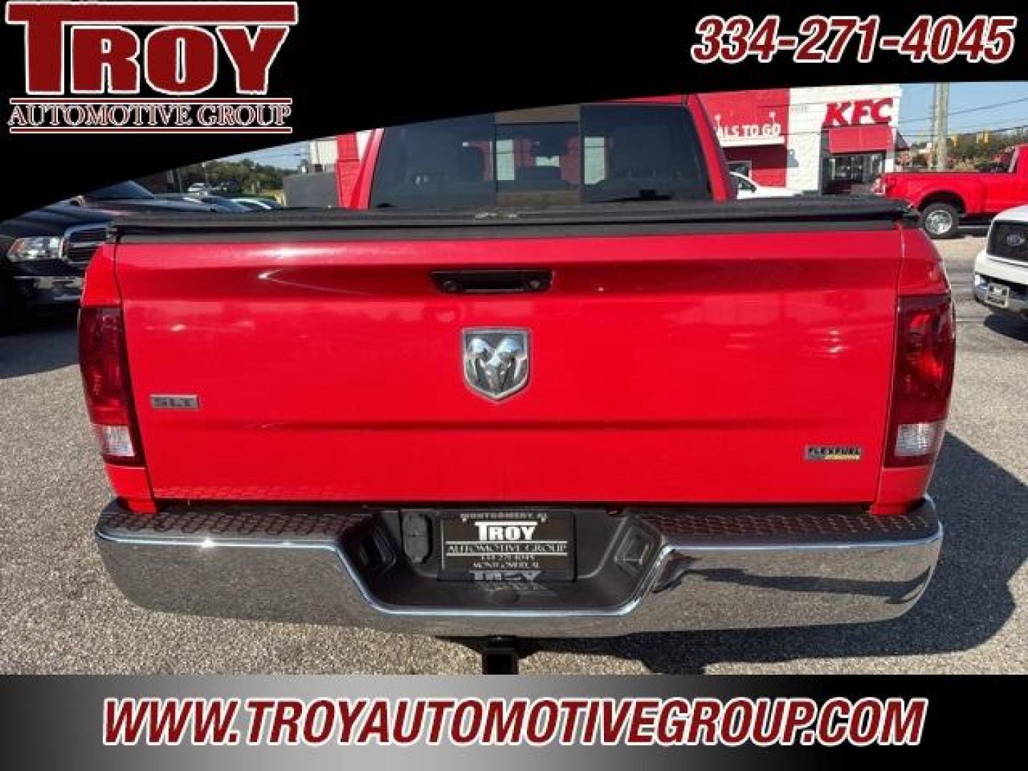 2013 Flame Red Clearcoat /Diesel Gray/Black Ram 1500 SLT (1C6RR6GP5DS) with an 4.7L V8 FFV engine, Automatic transmission, located at 6812 Atlanta Hwy, Montgomery, AL, 36117, (334) 271-4045, 32.382118, -86.178673 - Alloys!!<br>Tow Package!!<br>Chrome Step Bars!!<br>Bedcover!!<br>2-Keys!! - Photo#7