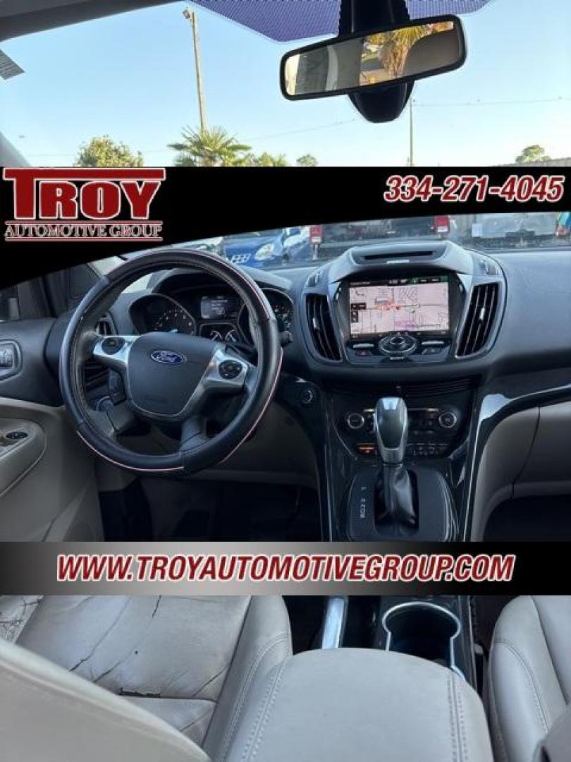 2015 Magnetic /Medium Light Stone Ford Escape Titanium (1FMCU0J91FU) with an EcoBoost 2.0L I4 GTDi DOHC Turbocharged VCT engine, Automatic transmission, located at 6812 Atlanta Hwy, Montgomery, AL, 36117, (334) 271-4045, 32.382118, -86.178673 - 1-Owner!!<br>Excellent Service History!!<br>Power Sunroof!!<br>Navigation!!<br>Leather!! - Photo#28