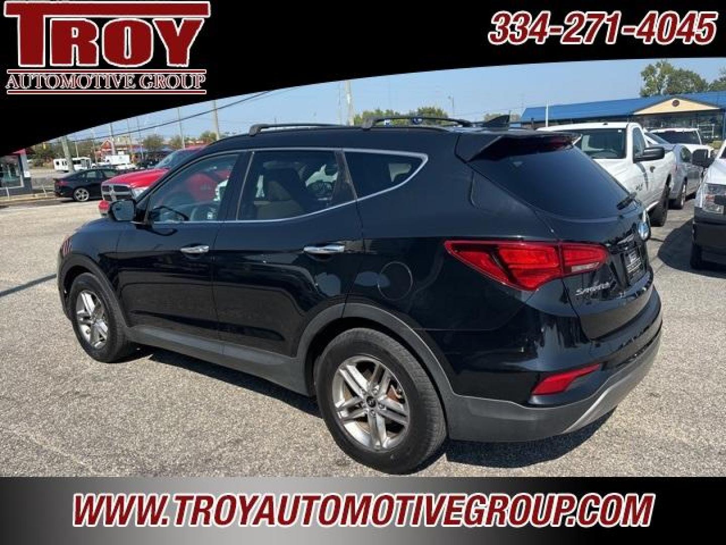 2017 Twilight Black /Gray Hyundai Santa Fe Sport 2.4 Base (5XYZU3LB5HG) with an 2.4L I4 DGI DOHC 16V engine, Automatic transmission, located at 6812 Atlanta Hwy, Montgomery, AL, 36117, (334) 271-4045, 32.382118, -86.178673 - 1-Owner!!<br>2-Master Keys!! - Photo#16