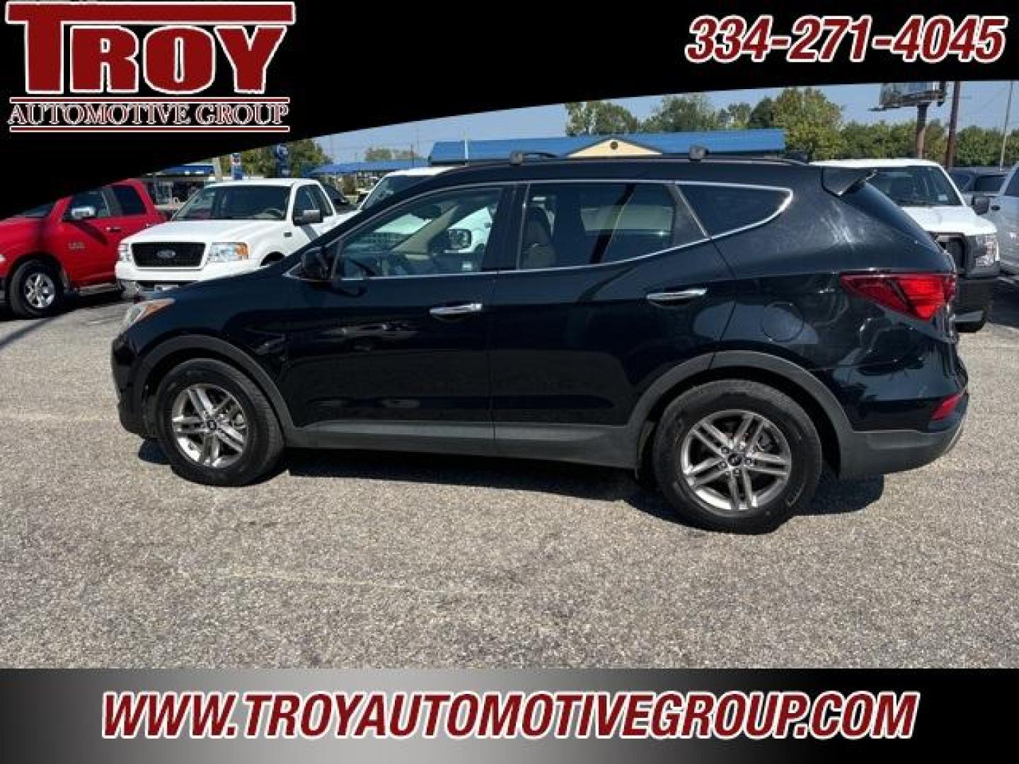 2017 Twilight Black /Gray Hyundai Santa Fe Sport 2.4 Base (5XYZU3LB5HG) with an 2.4L I4 DGI DOHC 16V engine, Automatic transmission, located at 6812 Atlanta Hwy, Montgomery, AL, 36117, (334) 271-4045, 32.382118, -86.178673 - 1-Owner!!<br>2-Master Keys!! - Photo#17