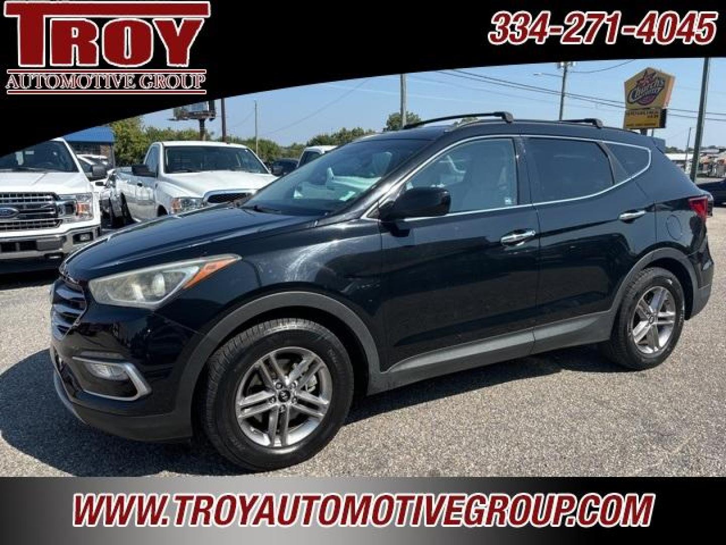 2017 Twilight Black /Gray Hyundai Santa Fe Sport 2.4 Base (5XYZU3LB5HG) with an 2.4L I4 DGI DOHC 16V engine, Automatic transmission, located at 6812 Atlanta Hwy, Montgomery, AL, 36117, (334) 271-4045, 32.382118, -86.178673 - 1-Owner!!<br>2-Master Keys!! - Photo#5