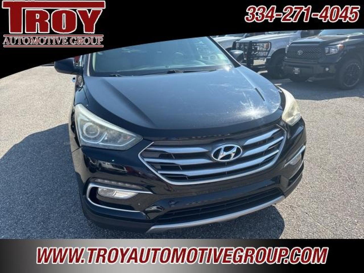 2017 Twilight Black /Gray Hyundai Santa Fe Sport 2.4 Base (5XYZU3LB5HG) with an 2.4L I4 DGI DOHC 16V engine, Automatic transmission, located at 6812 Atlanta Hwy, Montgomery, AL, 36117, (334) 271-4045, 32.382118, -86.178673 - 1-Owner!!<br>2-Master Keys!! - Photo#8