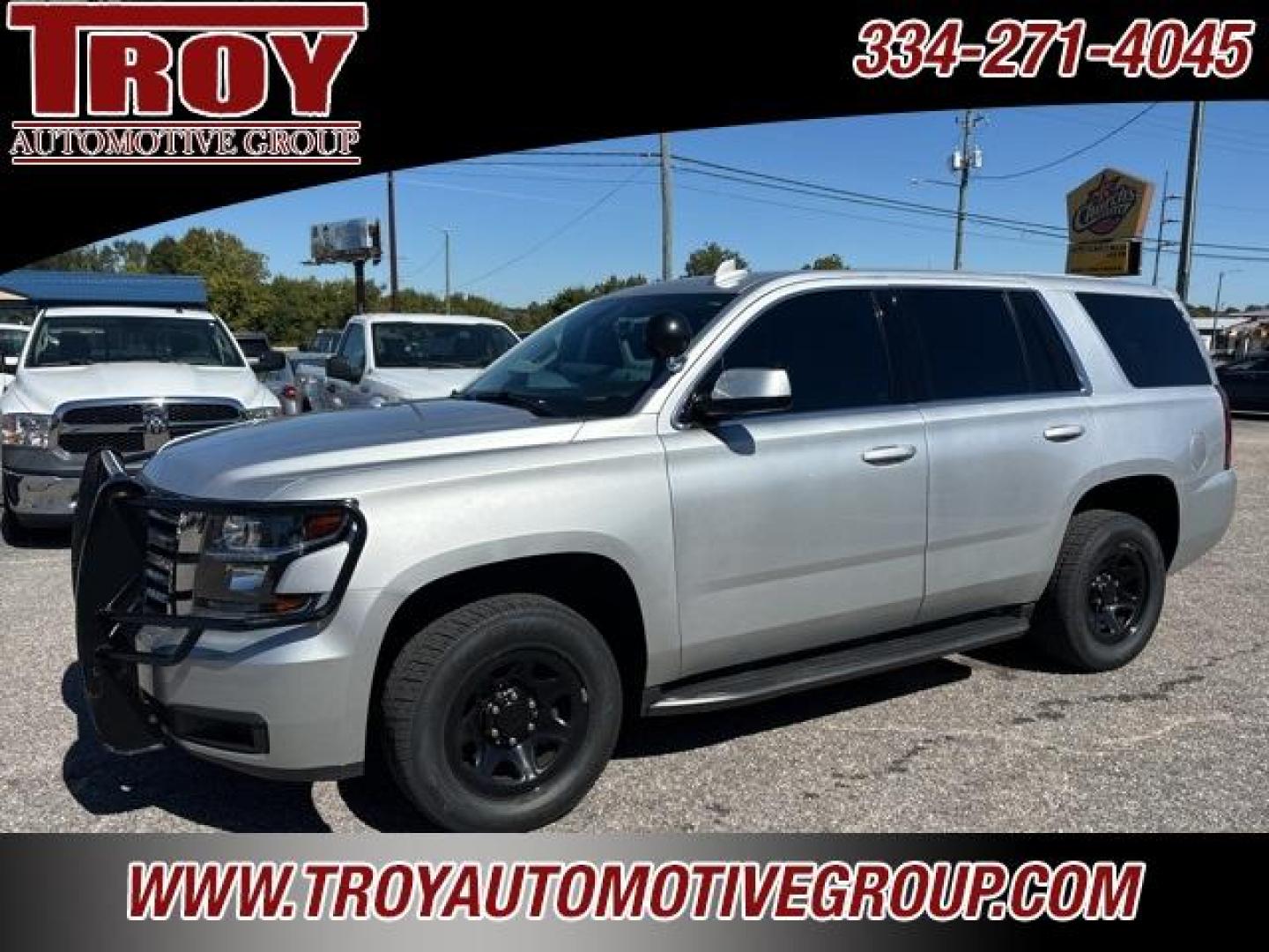 2020 Silver Ice Metallic /Jet Black Chevrolet Tahoe Police (1GNLCDEC9LR) with an EcoTec3 5.3L V8 Flex Fuel engine, Automatic transmission, located at 6812 Atlanta Hwy, Montgomery, AL, 36117, (334) 271-4045, 32.382118, -86.178673 - Police Package!!<br>Dual Front Power Seats!!<br>Tow Package!!<br>2-Master Keys!!<br>Back Up Camera!! - Photo#3