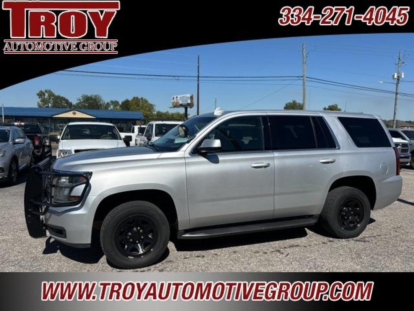 2020 Silver Ice Metallic /Jet Black Chevrolet Tahoe Police (1GNLCDEC3LR) with an EcoTec3 5.3L V8 Flex Fuel engine, Automatic transmission, located at 6812 Atlanta Hwy, Montgomery, AL, 36117, (334) 271-4045, 32.382118, -86.178673 - Dual Power Front Seats!!<br>Tow Package!!<br>Back Up Camera!!<br>2-Master Keys!!<br> - Photo#2