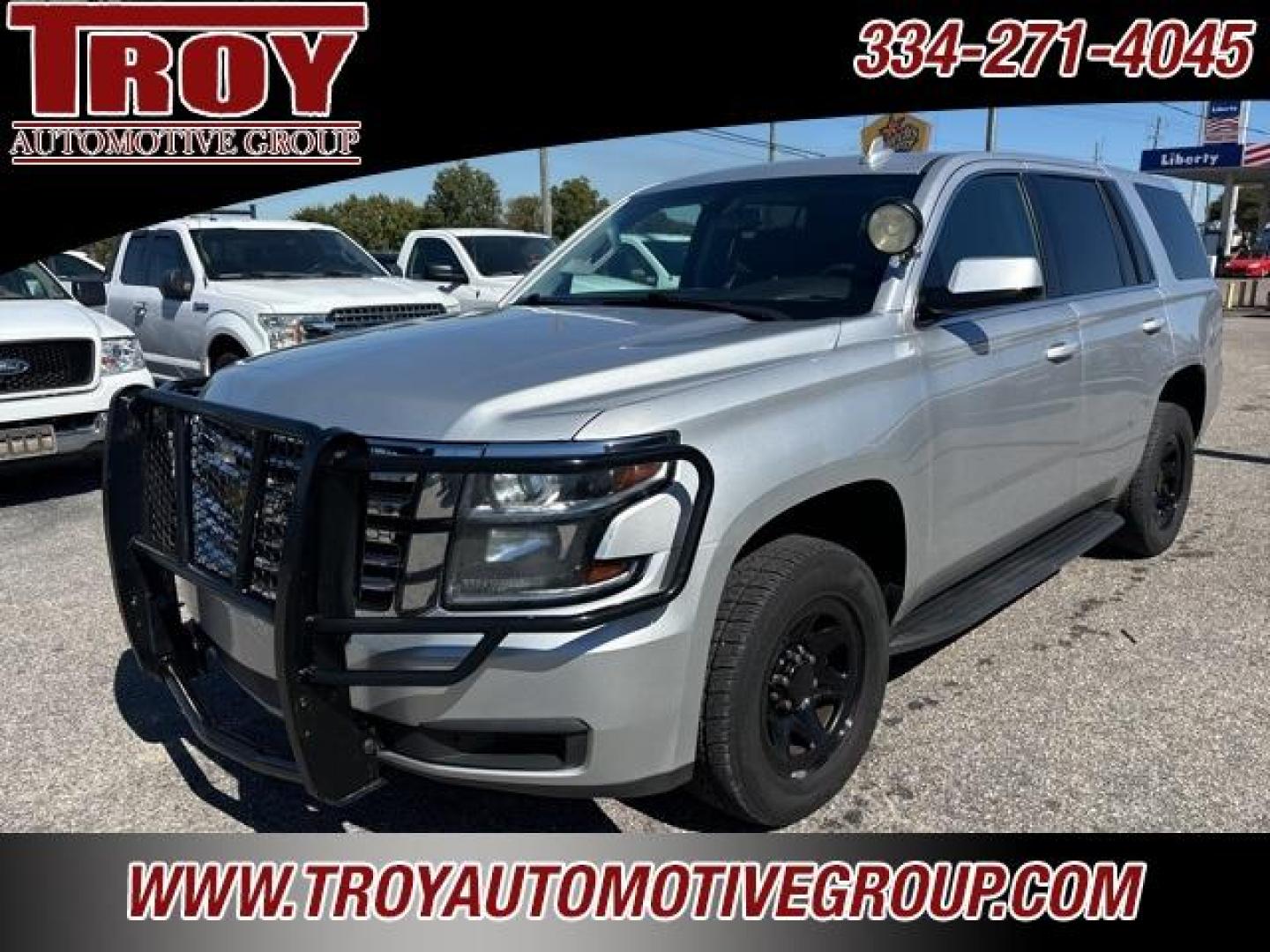 2020 Silver Ice Metallic /Jet Black Chevrolet Tahoe Police (1GNLCDEC3LR) with an EcoTec3 5.3L V8 Flex Fuel engine, Automatic transmission, located at 6812 Atlanta Hwy, Montgomery, AL, 36117, (334) 271-4045, 32.382118, -86.178673 - Dual Power Front Seats!!<br>Tow Package!!<br>Back Up Camera!!<br>2-Master Keys!!<br> - Photo#4