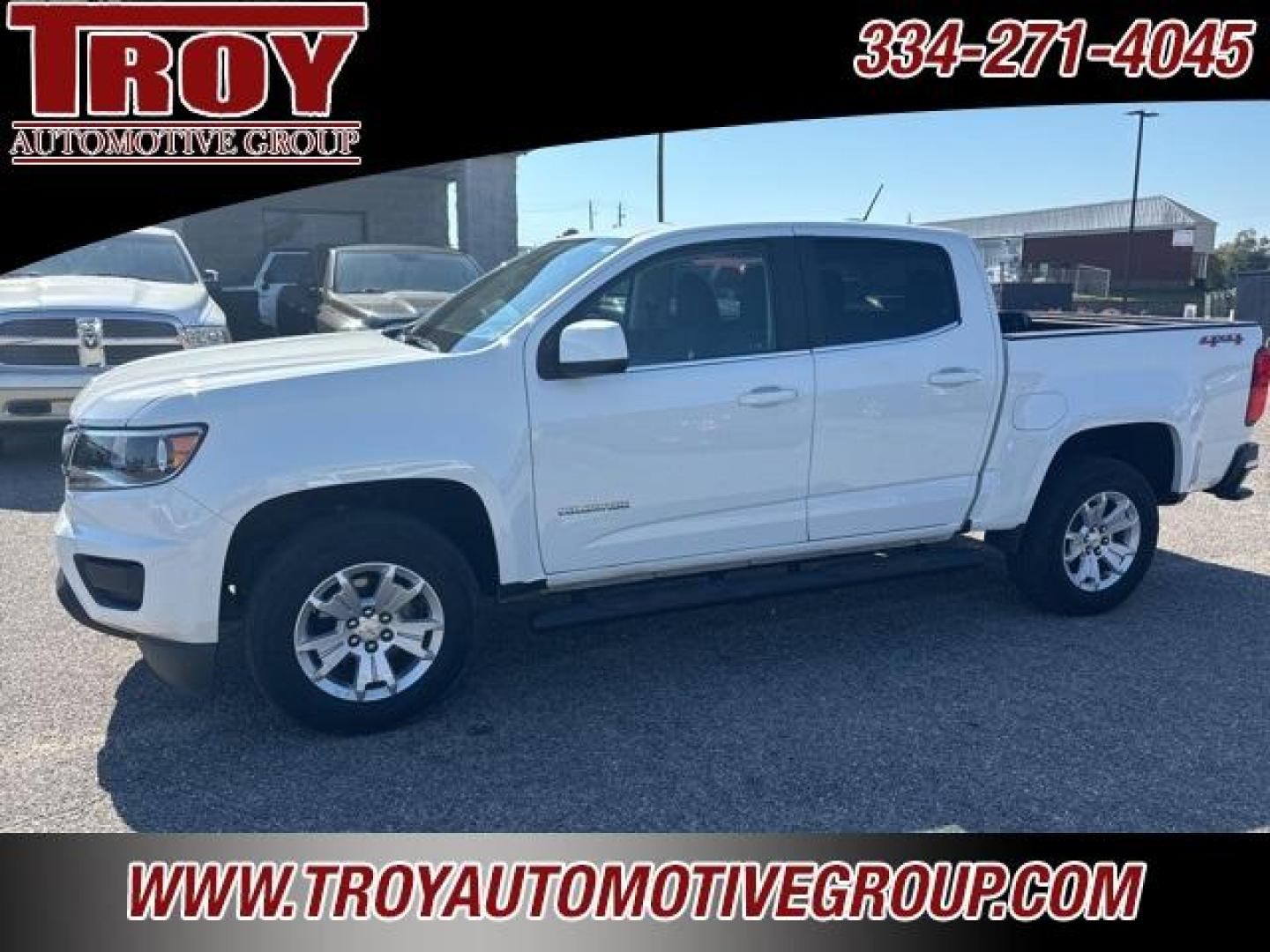 2019 Summit White /Black Chevrolet Colorado LT (1GCGTCEN8K1) with an V6 engine, Automatic transmission, located at 6812 Atlanta Hwy, Montgomery, AL, 36117, (334) 271-4045, 32.382118, -86.178673 - LT V6<br>4WD- Tow Package!!<br>Power Driver Seat!!<br>Step Bars!!<br>Recent Arrival! Priced below KBB Fair Purchase Price!<br><br>Summit White 2019 Chevrolet Colorado LT 4WD V6 8-Speed Automatic<br><br>Financing Available---Top Value for Trades.<br><br>Odometer is 51070 miles below market average!<b - Photo#9