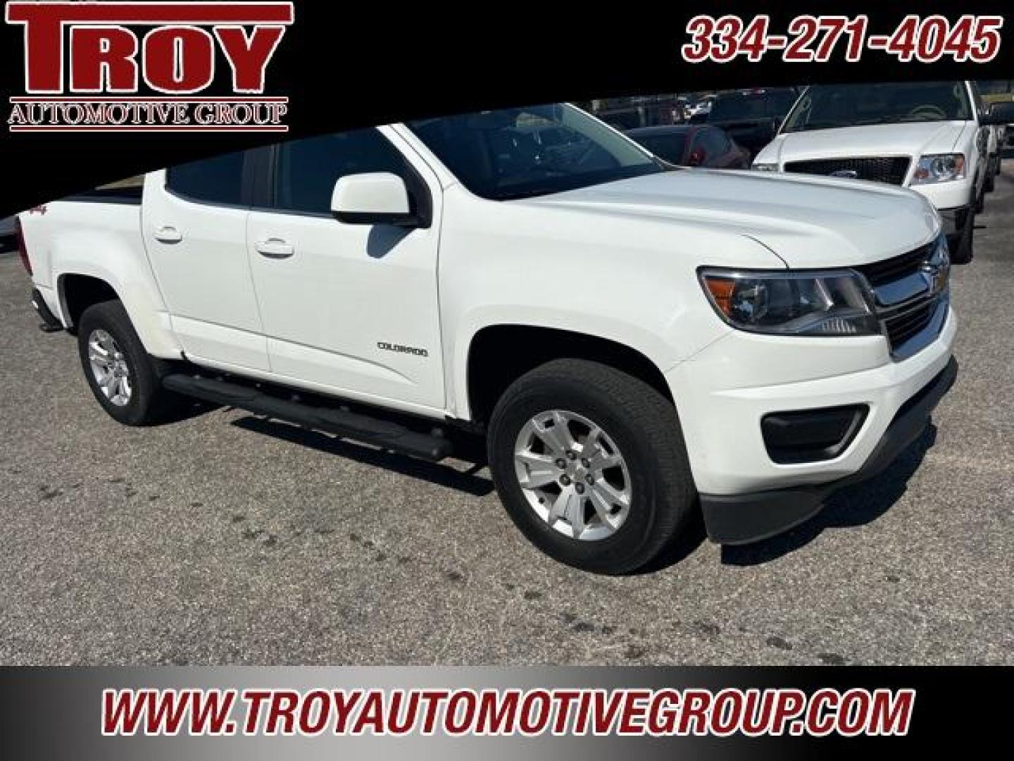 2019 Summit White /Black Chevrolet Colorado LT (1GCGTCEN8K1) with an V6 engine, Automatic transmission, located at 6812 Atlanta Hwy, Montgomery, AL, 36117, (334) 271-4045, 32.382118, -86.178673 - LT V6<br>4WD- Tow Package!!<br>Power Driver Seat!!<br>Step Bars!!<br>Recent Arrival! Priced below KBB Fair Purchase Price!<br><br>Summit White 2019 Chevrolet Colorado LT 4WD V6 8-Speed Automatic<br><br>Financing Available---Top Value for Trades.<br><br>Odometer is 51070 miles below market average!<b - Photo#14