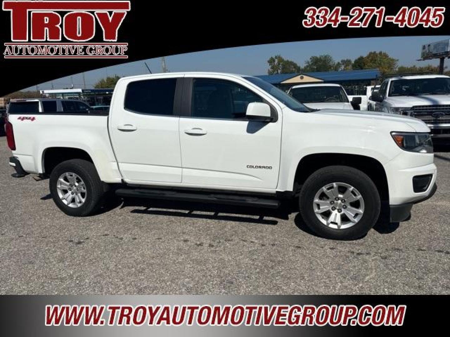 2019 Summit White /Black Chevrolet Colorado LT (1GCGTCEN8K1) with an V6 engine, Automatic transmission, located at 6812 Atlanta Hwy, Montgomery, AL, 36117, (334) 271-4045, 32.382118, -86.178673 - LT V6<br>4WD- Tow Package!!<br>Power Driver Seat!!<br>Step Bars!!<br>Recent Arrival! Priced below KBB Fair Purchase Price!<br><br>Summit White 2019 Chevrolet Colorado LT 4WD V6 8-Speed Automatic<br><br>Financing Available---Top Value for Trades.<br><br>Odometer is 51070 miles below market average!<b - Photo#15