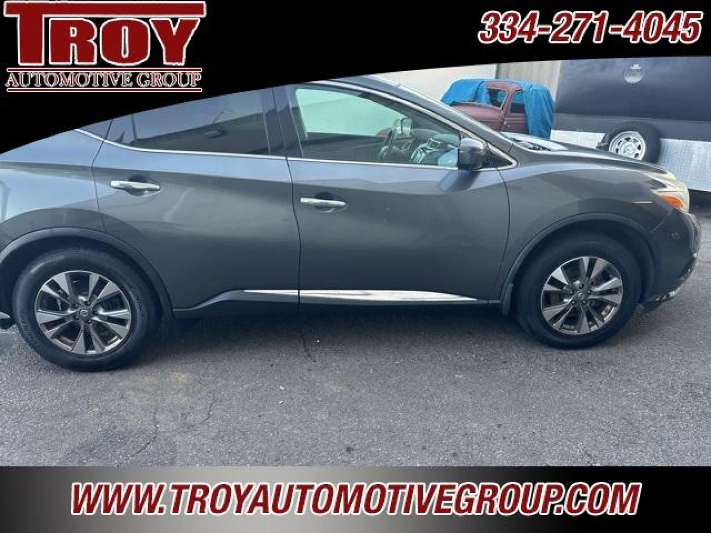 2016 Gun Metallic /Brown Nissan Murano SL (5N1AZ2MG5GN) with an 3.5L V6 DOHC engine, CVT transmission, located at 6812 Atlanta Hwy, Montgomery, AL, 36117, (334) 271-4045, 32.382118, -86.178673 - Recent Arrival!<br><br>Gun Metallic 2016 Nissan Murano SL FWD 3.5L V6 DOHC CVT with Xtronic<br><br>Financing Available---Top Value for Trades.<br><br>21/28 City/Highway MPG - Photo#6