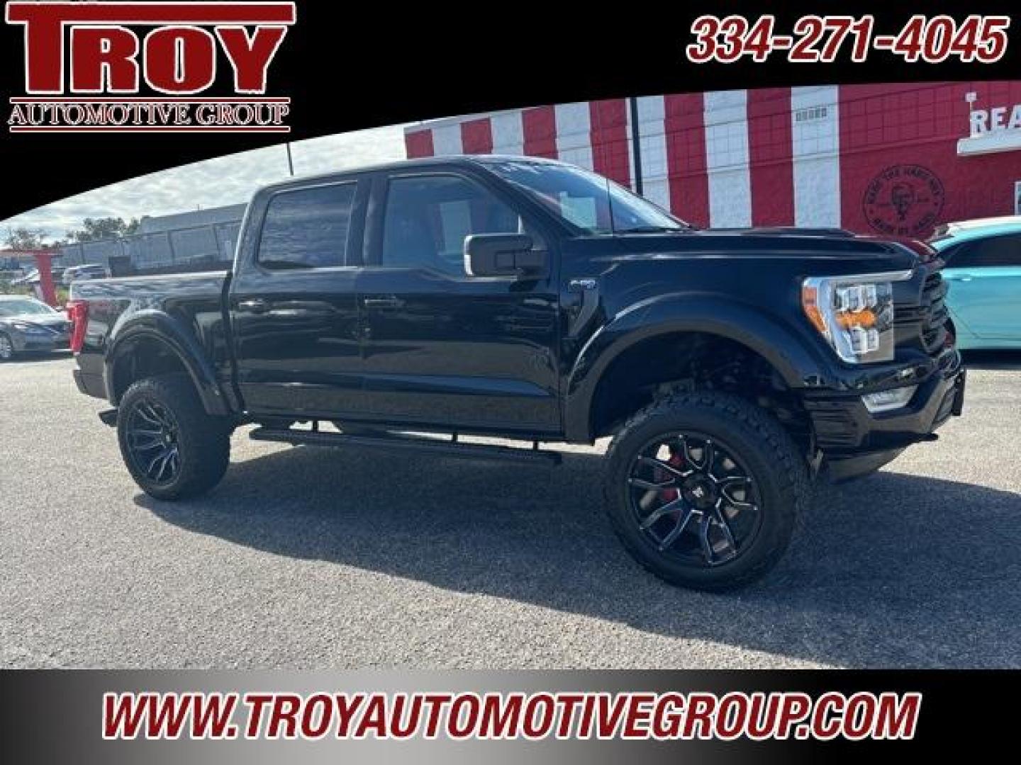 2022 Black Metallic /Black Ford F-150 XLT (1FTFW1E55NF) with an 5.0L V8 engine, Automatic transmission, located at 6812 Atlanta Hwy, Montgomery, AL, 36117, (334) 271-4045, 32.382118, -86.178673 - Rocky Ridge Package!!<br>Custom Leather Interior!!<br>Heated Seats!!<br>22 Wheels/Tires!!<br>6 Fox Lift Kit!! Fender Flares!!<br>2-Master Keys!!<br>B and O Premium Stereo System!!<br>Pro Power Onboard!!<br>FX4 Package!! Tow Package!!<br>Sport Package!! Blind Spot Monitors!<br>1-Owner!! - Photo#9