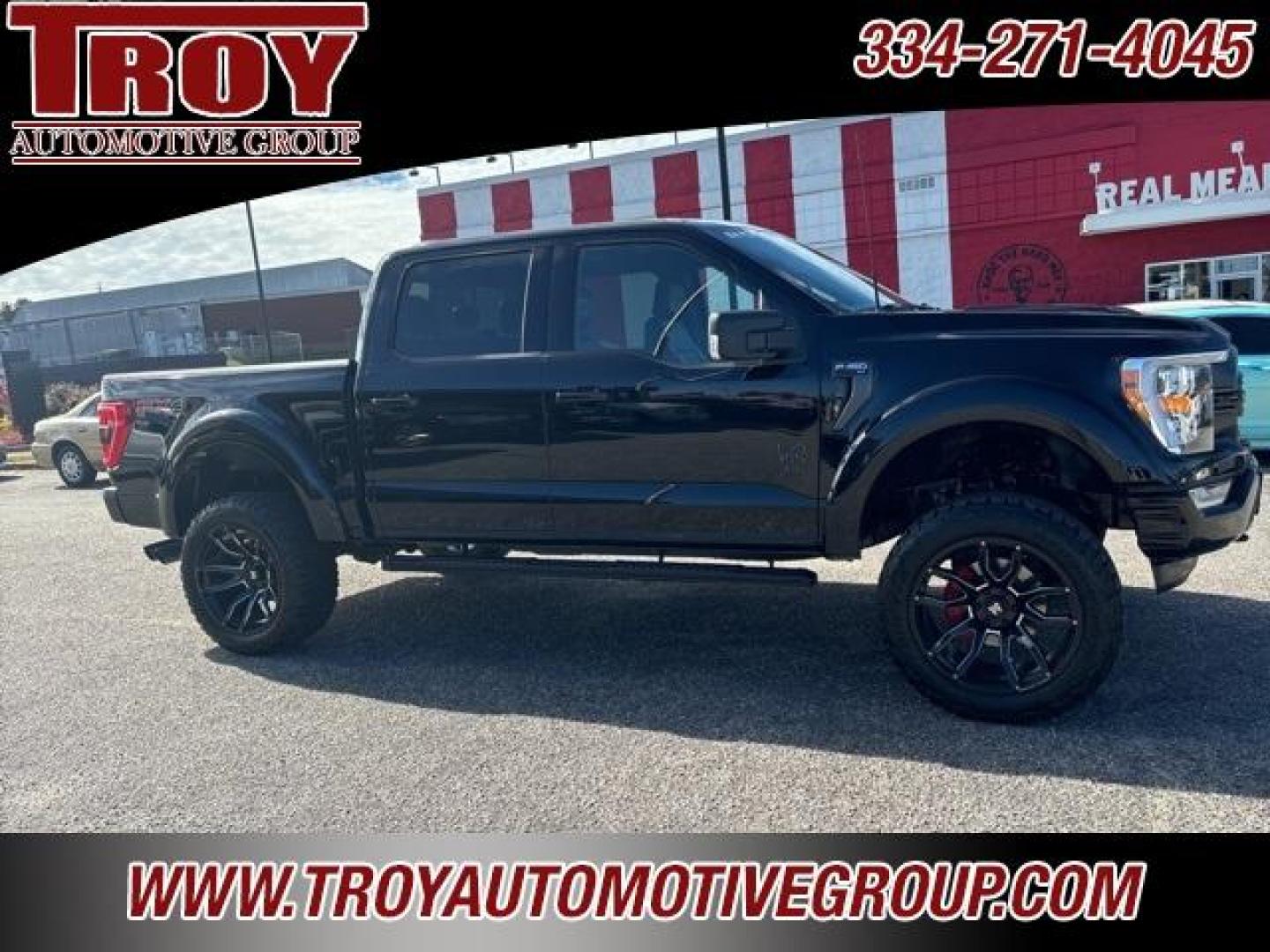 2022 Black Metallic /Black Ford F-150 XLT (1FTFW1E55NF) with an 5.0L V8 engine, Automatic transmission, located at 6812 Atlanta Hwy, Montgomery, AL, 36117, (334) 271-4045, 32.382118, -86.178673 - Rocky Ridge Package!!<br>Custom Leather Interior!!<br>Heated Seats!!<br>22 Wheels/Tires!!<br>6 Fox Lift Kit!! Fender Flares!!<br>2-Master Keys!!<br>B and O Premium Stereo System!!<br>Pro Power Onboard!!<br>FX4 Package!! Tow Package!!<br>Sport Package!! Blind Spot Monitors!<br>1-Owner!! - Photo#10