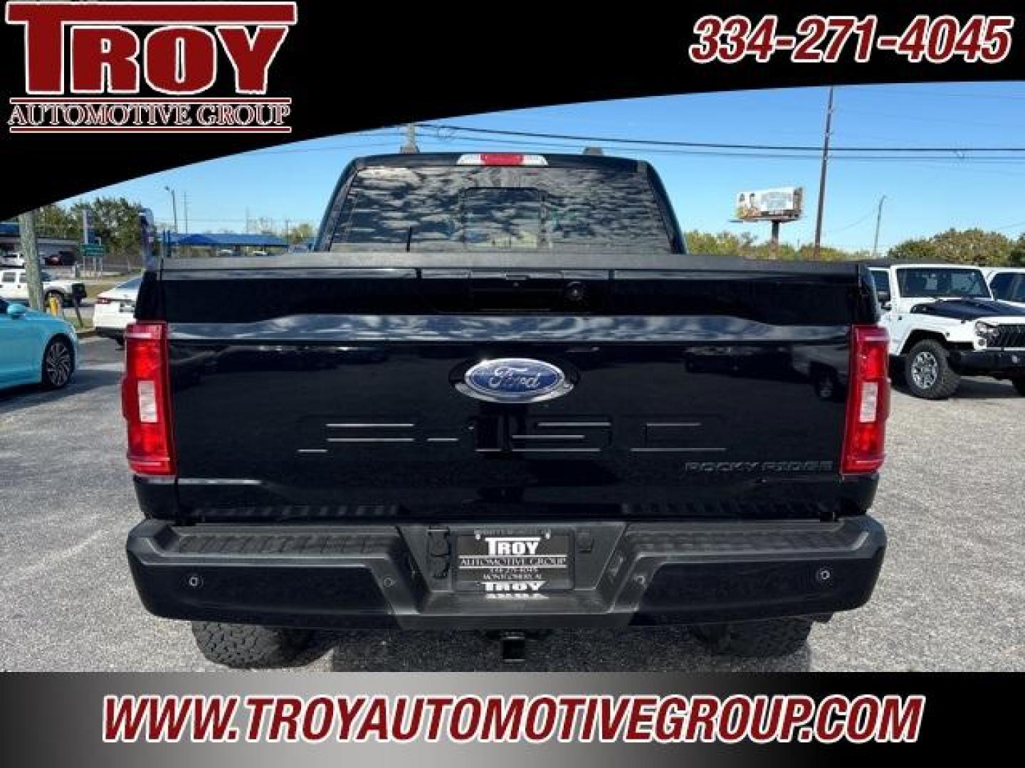 2022 Black Metallic /Black Ford F-150 XLT (1FTFW1E55NF) with an 5.0L V8 engine, Automatic transmission, located at 6812 Atlanta Hwy, Montgomery, AL, 36117, (334) 271-4045, 32.382118, -86.178673 - Rocky Ridge Package!!<br>Custom Leather Interior!!<br>Heated Seats!!<br>22 Wheels/Tires!!<br>6 Fox Lift Kit!! Fender Flares!!<br>2-Master Keys!!<br>B and O Premium Stereo System!!<br>Pro Power Onboard!!<br>FX4 Package!! Tow Package!!<br>Sport Package!! Blind Spot Monitors!<br>1-Owner!! - Photo#17