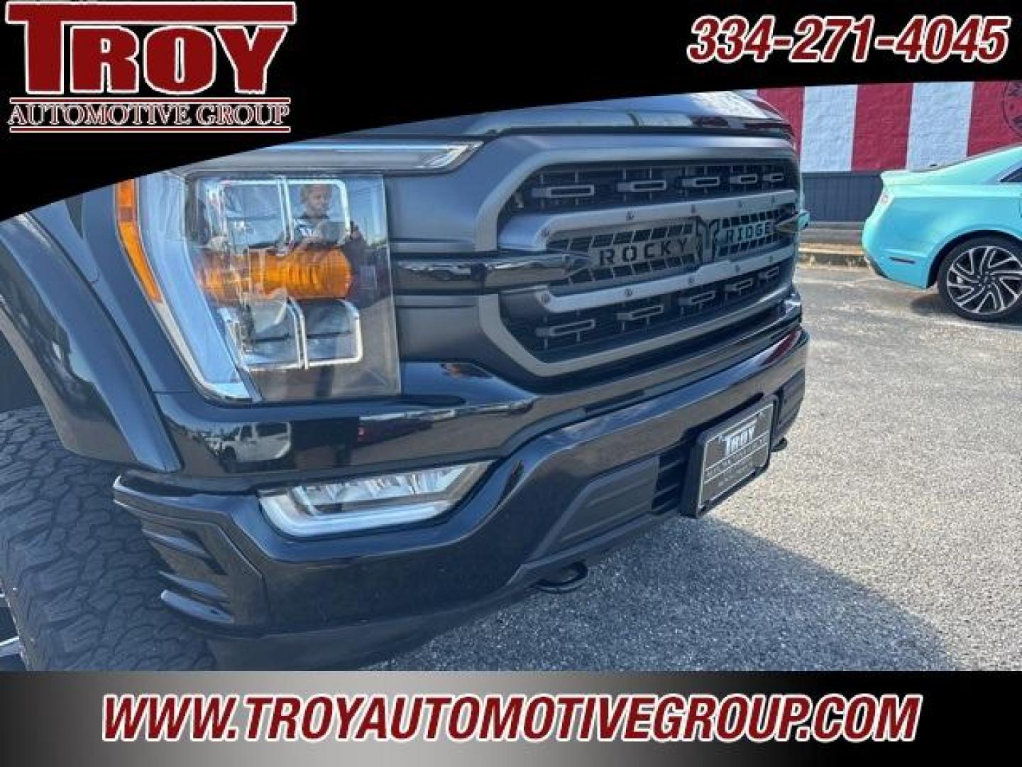 2022 Black Metallic /Black Ford F-150 XLT (1FTFW1E55NF) with an 5.0L V8 engine, Automatic transmission, located at 6812 Atlanta Hwy, Montgomery, AL, 36117, (334) 271-4045, 32.382118, -86.178673 - Rocky Ridge Package!!<br>Custom Leather Interior!!<br>Heated Seats!!<br>22 Wheels/Tires!!<br>6 Fox Lift Kit!! Fender Flares!!<br>2-Master Keys!!<br>B and O Premium Stereo System!!<br>Pro Power Onboard!!<br>FX4 Package!! Tow Package!!<br>Sport Package!! Blind Spot Monitors!<br>1-Owner!! - Photo#28