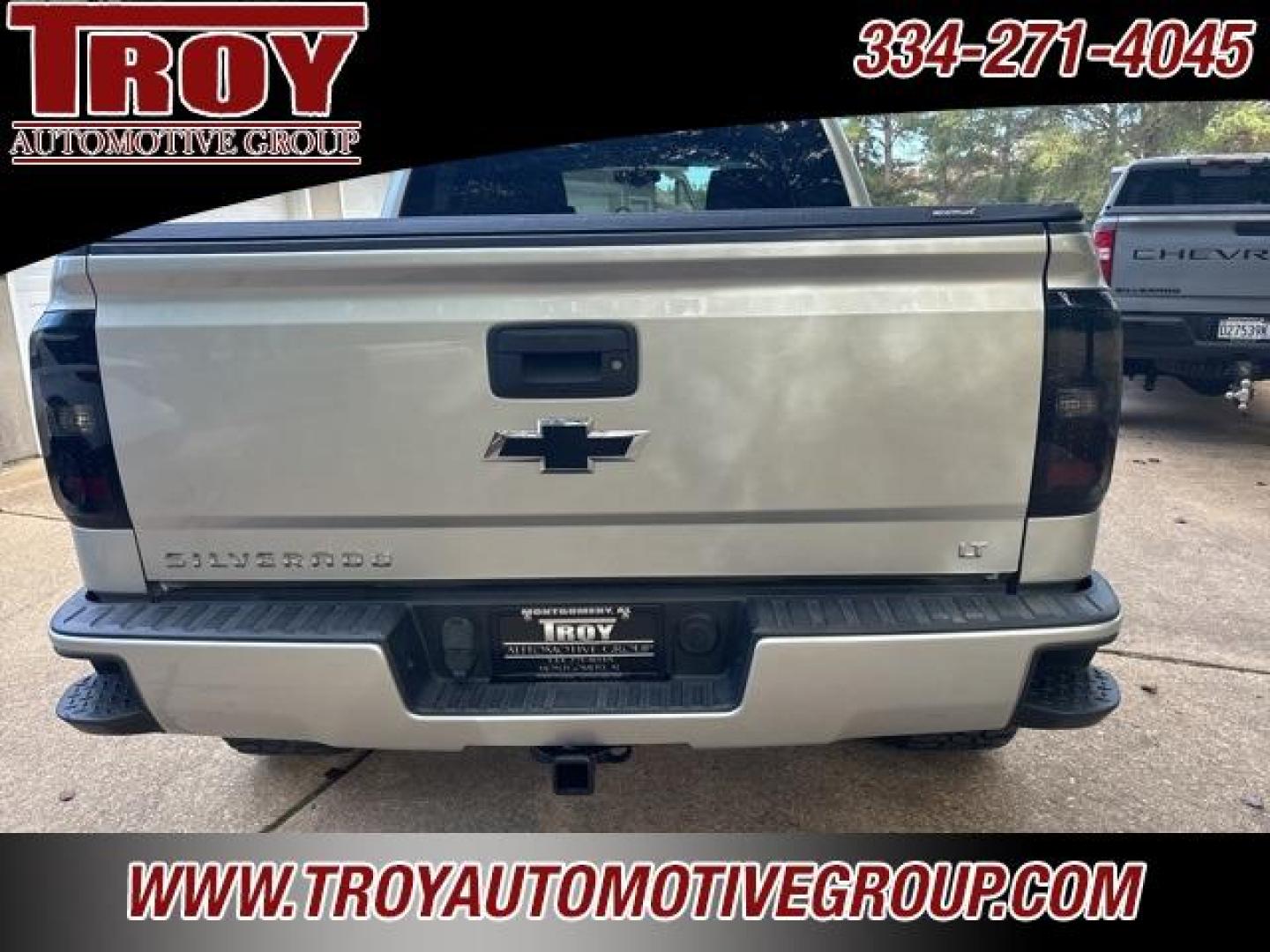 2018 Silver Ice Metallic /Black Chevrolet Silverado 1500 LT (3GCUKREC4JG) with an EcoTec3 5.3L V8 engine, Automatic transmission, located at 6812 Atlanta Hwy, Montgomery, AL, 36117, (334) 271-4045, 32.382118, -86.178673 - Recent Arrival!<br>Custom 12 Touch Screen Radio!!<br>22 Off-road Custom Chrome Wheels!<br>New 22 Tires!!<br>HDX Heavy Duty Brush Guard!!<br>HDX Step Bars!! <br>Custom Tail Lights!! Tow Package!!<br><br><br>Silver Ice Metallic 2018 Chevrolet Silverado 1500 LT 4WD LT2 EcoTec3 5.3L V8 6-Speed Automati - Photo#10