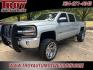 2018 Silver Ice Metallic /Black Chevrolet Silverado 1500 LT (3GCUKREC4JG) with an EcoTec3 5.3L V8 engine, Automatic transmission, located at 6812 Atlanta Hwy, Montgomery, AL, 36117, (334) 271-4045, 32.382118, -86.178673 - Recent Arrival!<br>Custom 12 Touch Screen Radio!!<br>22 Off-road Custom Chrome Wheels!<br>New 22 Tires!!<br>HDX Heavy Duty Brush Guard!!<br>HDX Step Bars!! <br>Custom Tail Lights!! Tow Package!!<br><br><br>Silver Ice Metallic 2018 Chevrolet Silverado 1500 LT 4WD LT2 EcoTec3 5.3L V8 6-Speed Automati - Photo#2