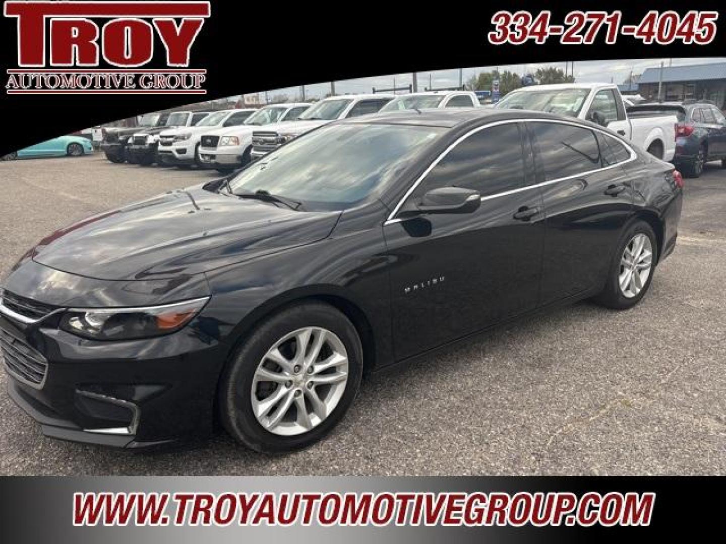 2017 Mosaic Black Metallic /Jet Black Chevrolet Malibu LT (1G1ZE5ST4HF) with an 1.5L DOHC engine, Automatic transmission, located at 6812 Atlanta Hwy, Montgomery, AL, 36117, (334) 271-4045, 32.382118, -86.178673 - Photo#3