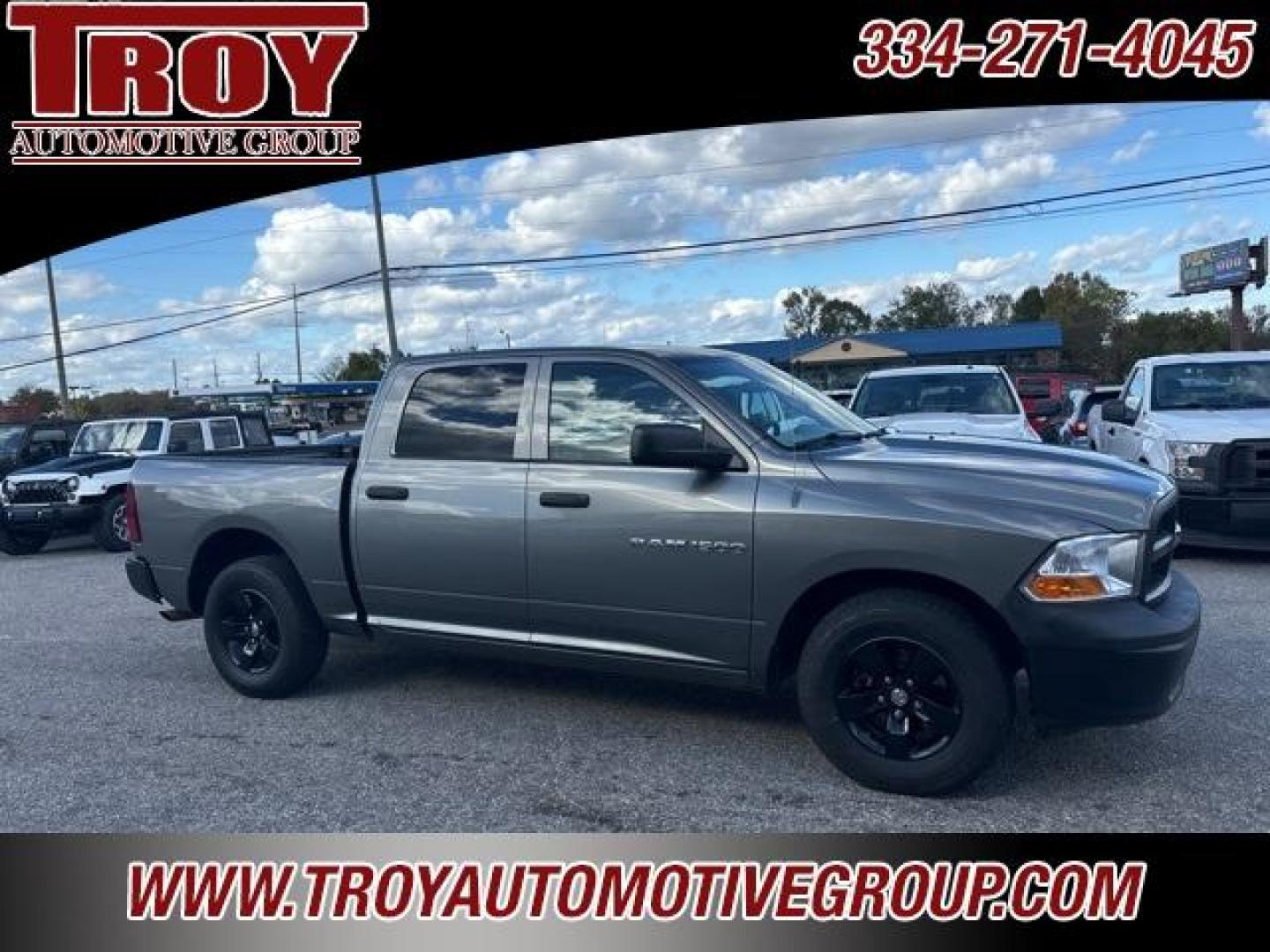 2012 Mineral Gray Metallic Clearcoat /Dark Slate/Medium Graystone Ram 1500 ST (1C6RD6KP1CS) with an 4.7L V8 FFV engine, Automatic transmission, located at 6812 Atlanta Hwy, Montgomery, AL, 36117, (334) 271-4045, 32.382118, -86.178673 - Mineral Gray Metallic Clearcoat 2012 Ram 1500 ST RWD 4.7L V8 FFV 6-Speed Automatic<br><br>Financing Available---Top Value for Trades.<br><br><br>Awards:<br> * 2012 KBB.com 10 Best Used Trucks Under $20,000 - Photo#3