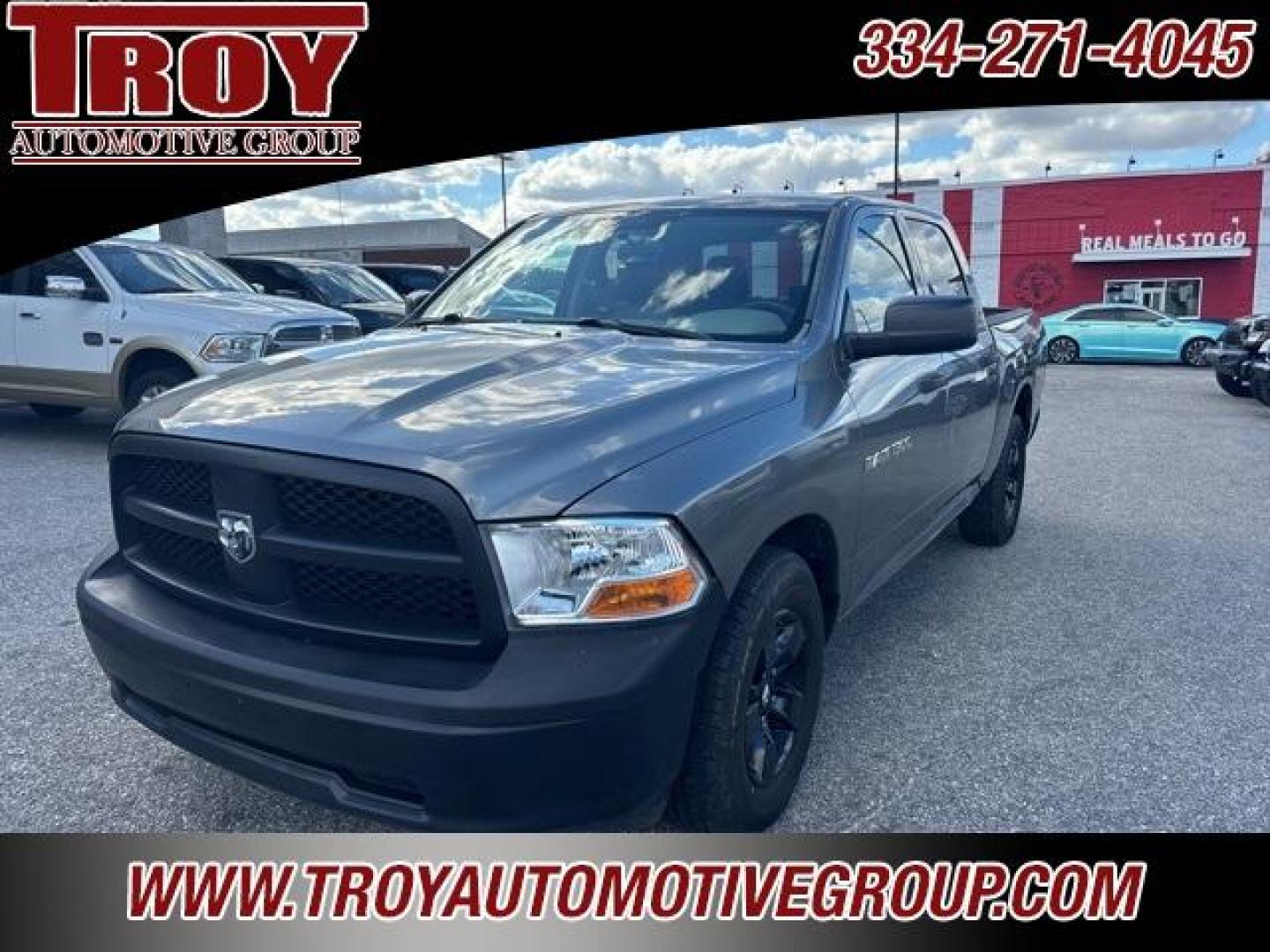 2012 Mineral Gray Metallic Clearcoat /Dark Slate/Medium Graystone Ram 1500 ST (1C6RD6KP1CS) with an 4.7L V8 FFV engine, Automatic transmission, located at 6812 Atlanta Hwy, Montgomery, AL, 36117, (334) 271-4045, 32.382118, -86.178673 - Mineral Gray Metallic Clearcoat 2012 Ram 1500 ST RWD 4.7L V8 FFV 6-Speed Automatic<br><br>Financing Available---Top Value for Trades.<br><br><br>Awards:<br> * 2012 KBB.com 10 Best Used Trucks Under $20,000 - Photo#7