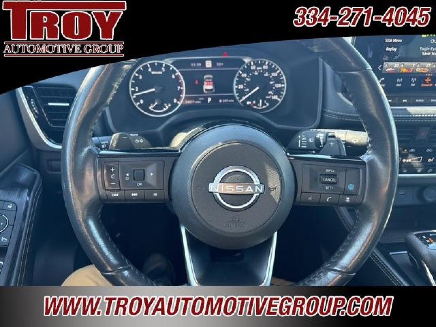 2023 Gun Metallic /Charcoal Nissan Rogue SL (5N1BT3CB8PC) with an 1.5L I3 Turbocharged DOHC 12V LEV3-ULEV50 201hp engine, CVT transmission, located at 6812 Atlanta Hwy, Montgomery, AL, 36117, (334) 271-4045, 32.382118, -86.178673 - Gun Metallic 2023 Nissan Rogue SL AWD 1.5L I3 Turbocharged DOHC 12V LEV3-ULEV50 201hp CVT with Xtronic<br><br>Financing Available---Top Value for Trades.<br><br>28/34 City/Highway MPG - Photo#53