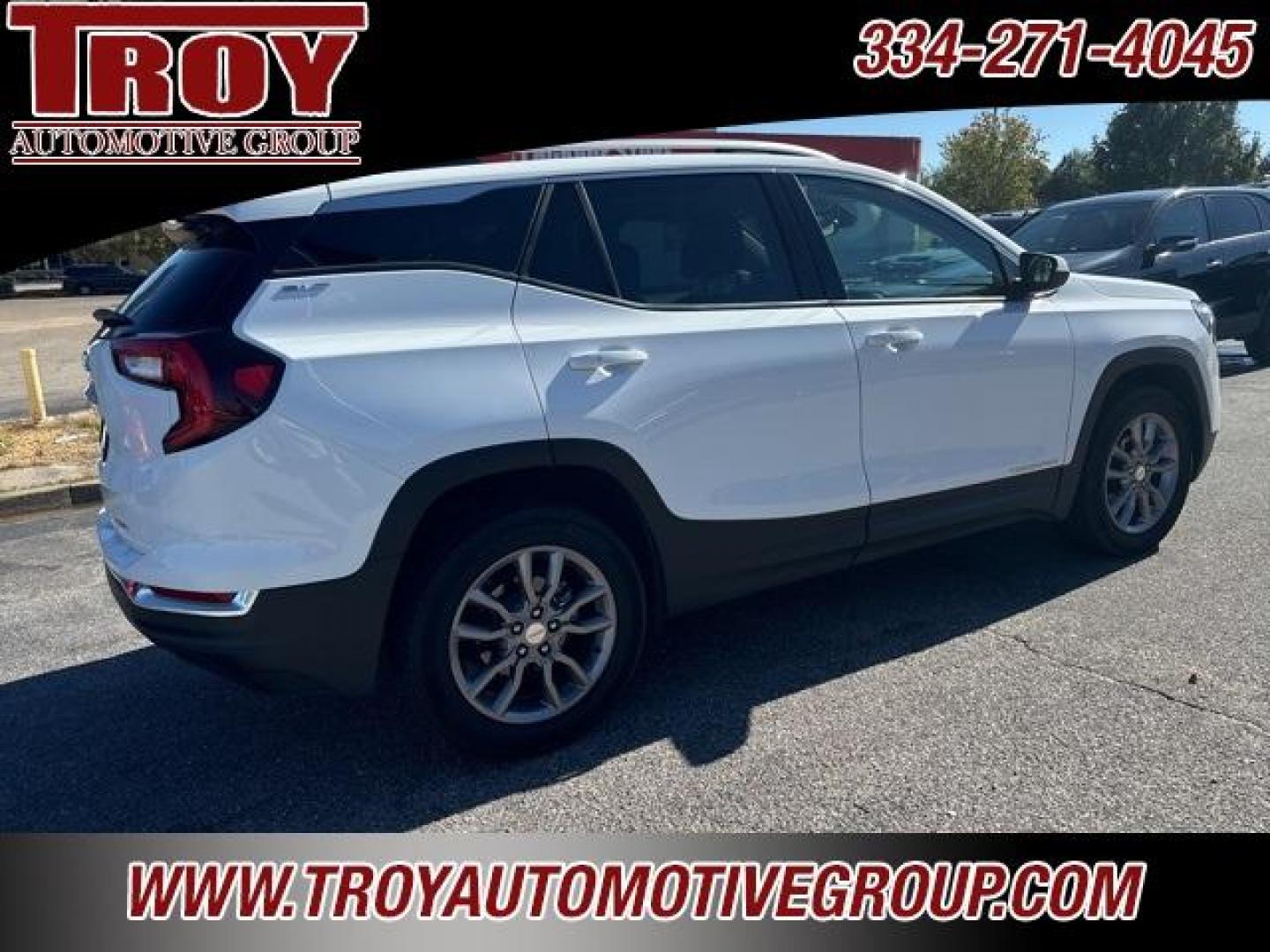 2023 Summit White /Jet Black GMC Terrain SLT (3GKALVEG1PL) with an 1.5L DOHC engine, Automatic transmission, located at 6812 Atlanta Hwy, Montgomery, AL, 36117, (334) 271-4045, 32.382118, -86.178673 - Summit White 2023 GMC Terrain SLT AWD 1.5L DOHC 9-Speed Automatic<br><br>Financing Available---Top Value for Trades.<br><br>Odometer is 9543 miles below market average! 24/28 City/Highway MPG - Photo#9