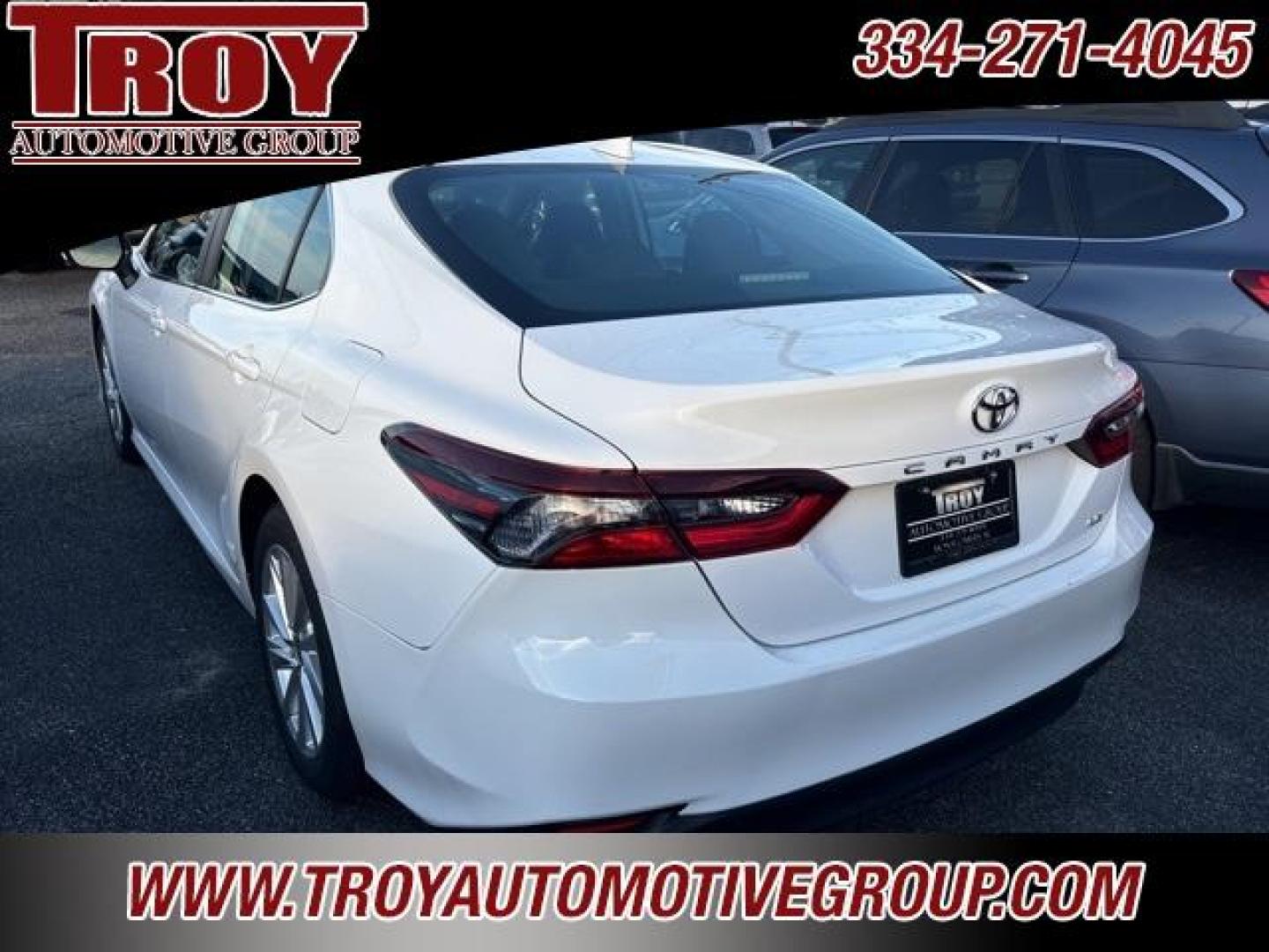 2023 Ice Cap /Black Toyota Camry LE (4T1C11AK9PU) with an 2.5L I4 DOHC 16V engine, Automatic transmission, located at 6812 Atlanta Hwy, Montgomery, AL, 36117, (334) 271-4045, 32.382118, -86.178673 - White 2023 Toyota Camry LE FWD 2.5L I4 DOHC 16V 8-Speed Automatic<br><br>Financing Available---Top Value for Trades.<br><br>28/39 City/Highway MPG - Photo#2