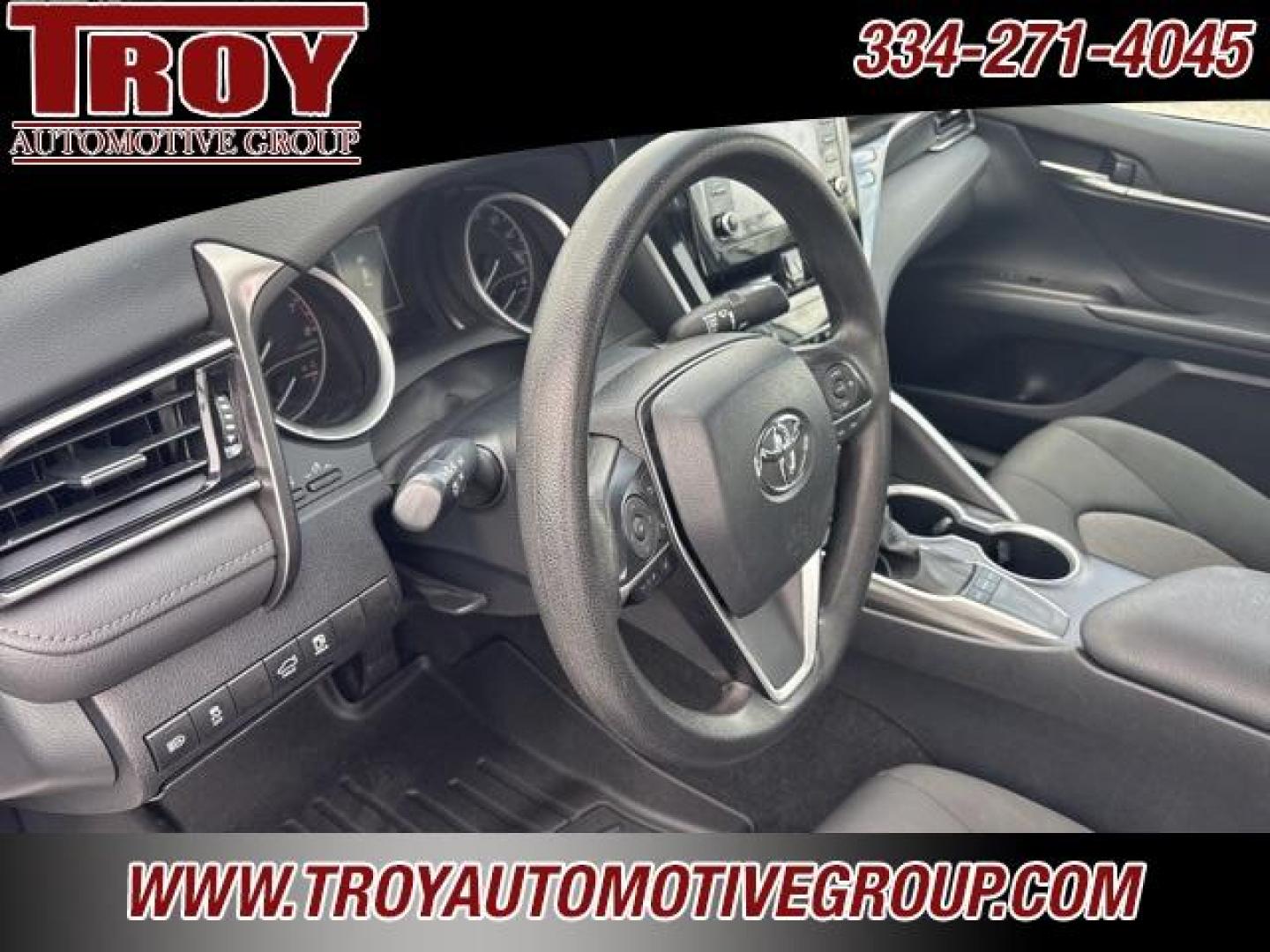 2023 Ice Cap /Black Toyota Camry LE (4T1C11AK9PU) with an 2.5L I4 DOHC 16V engine, Automatic transmission, located at 6812 Atlanta Hwy, Montgomery, AL, 36117, (334) 271-4045, 32.382118, -86.178673 - White 2023 Toyota Camry LE FWD 2.5L I4 DOHC 16V 8-Speed Automatic<br><br>Financing Available---Top Value for Trades.<br><br>28/39 City/Highway MPG - Photo#11