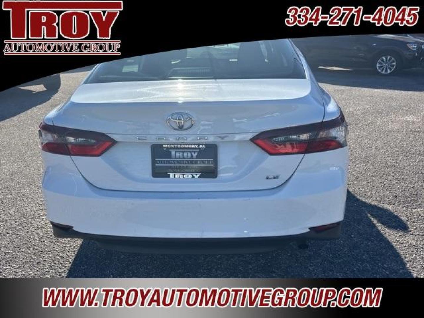 2023 Ice Cap /Black Toyota Camry LE (4T1C11AKXPU) with an 2.5L I4 DOHC 16V engine, Automatic transmission, located at 6812 Atlanta Hwy, Montgomery, AL, 36117, (334) 271-4045, 32.382118, -86.178673 - White 2023 Toyota Camry LE FWD 2.5L I4 DOHC 16V 8-Speed Automatic<br><br>Financing Available---Top Value for Trades.<br><br>28/39 City/Highway MPG - Photo#10