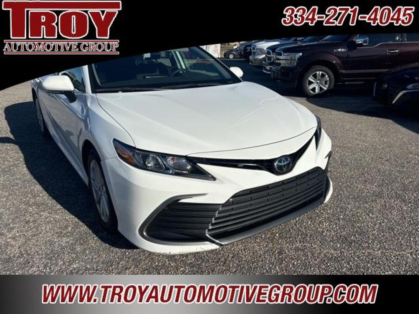 2023 Ice Cap /Black Toyota Camry LE (4T1C11AKXPU) with an 2.5L I4 DOHC 16V engine, Automatic transmission, located at 6812 Atlanta Hwy, Montgomery, AL, 36117, (334) 271-4045, 32.382118, -86.178673 - White 2023 Toyota Camry LE FWD 2.5L I4 DOHC 16V 8-Speed Automatic<br><br>Financing Available---Top Value for Trades.<br><br>28/39 City/Highway MPG - Photo#4